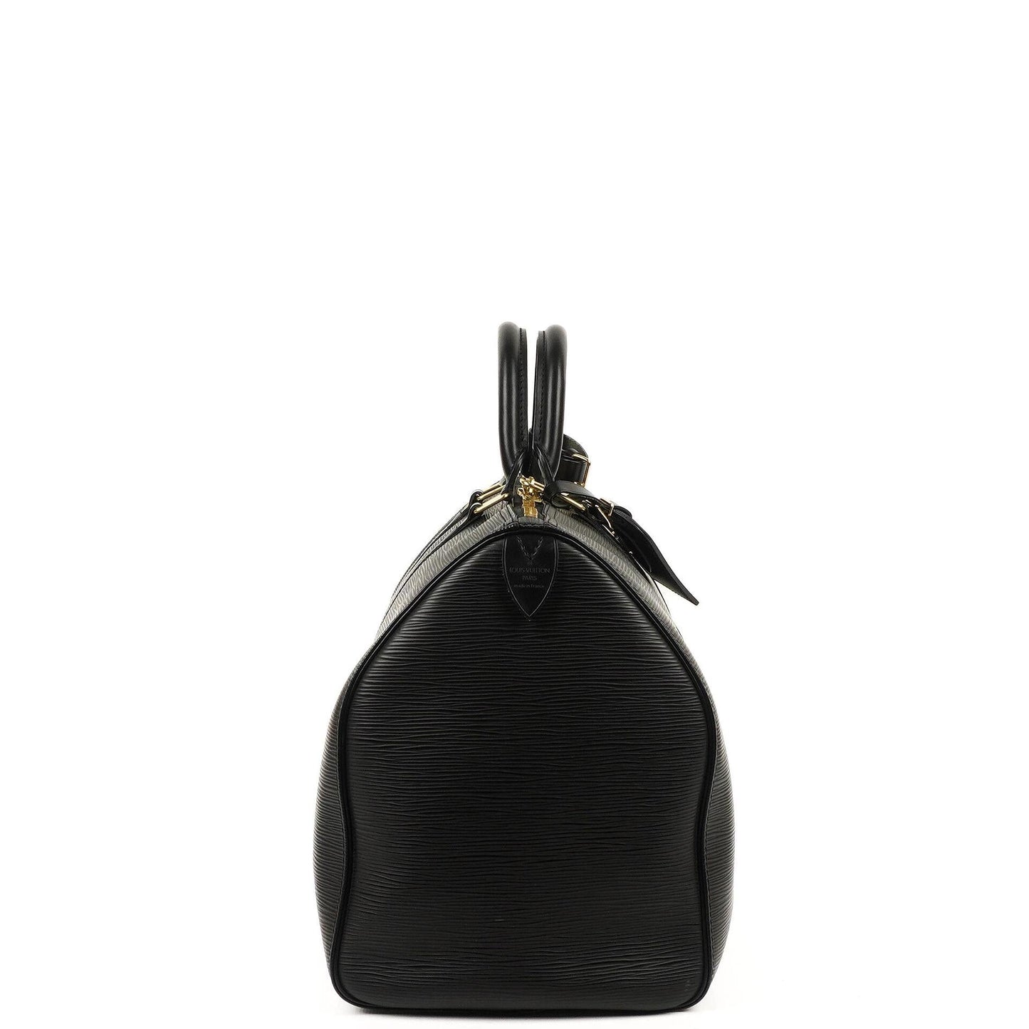 Louis Vuitton Keepall 50 Black EPI Leather Travel Bag