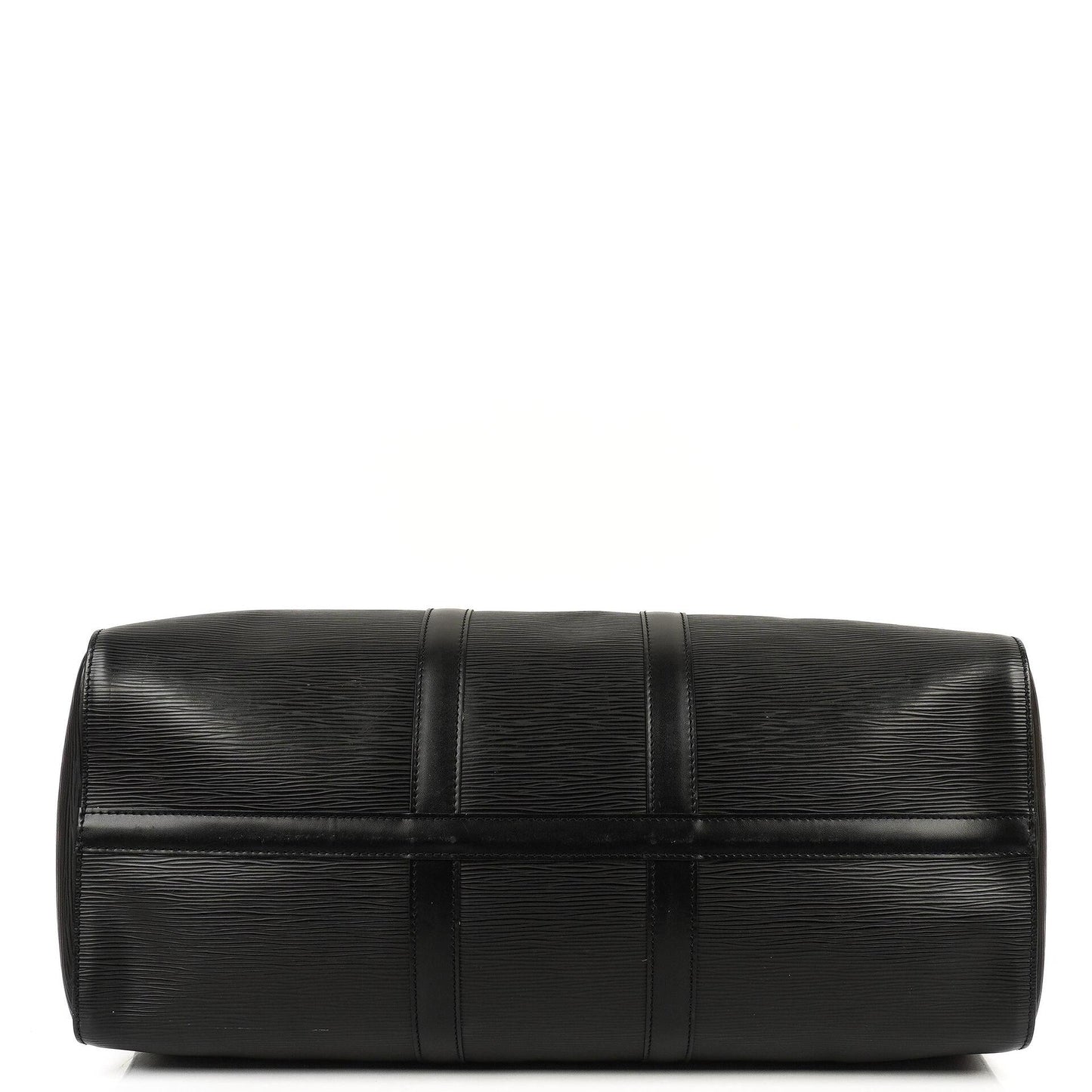 Louis Vuitton Keepall 50 Black EPI Leather Travel Bag
