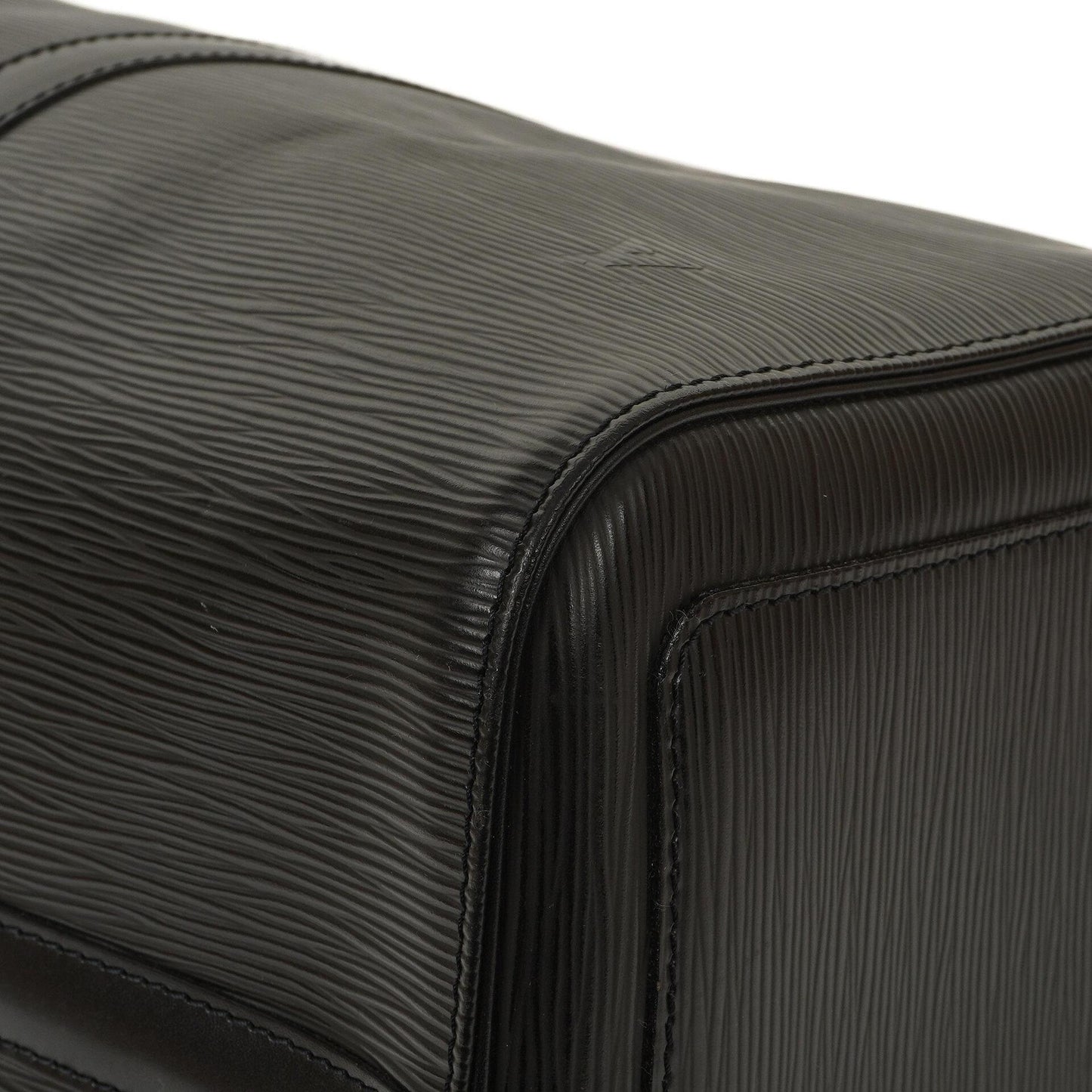 Louis Vuitton Keepall 50 Black EPI Leather Travel Bag