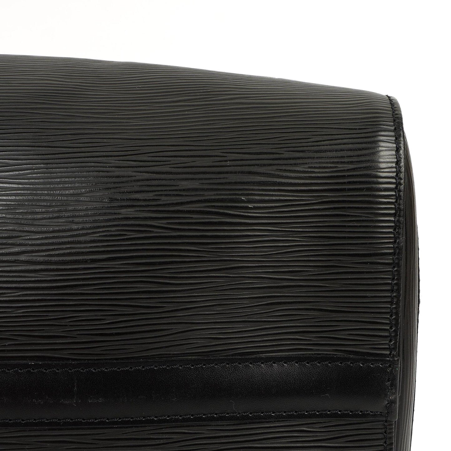 Louis Vuitton Keepall 50 Black EPI Leather Travel Bag
