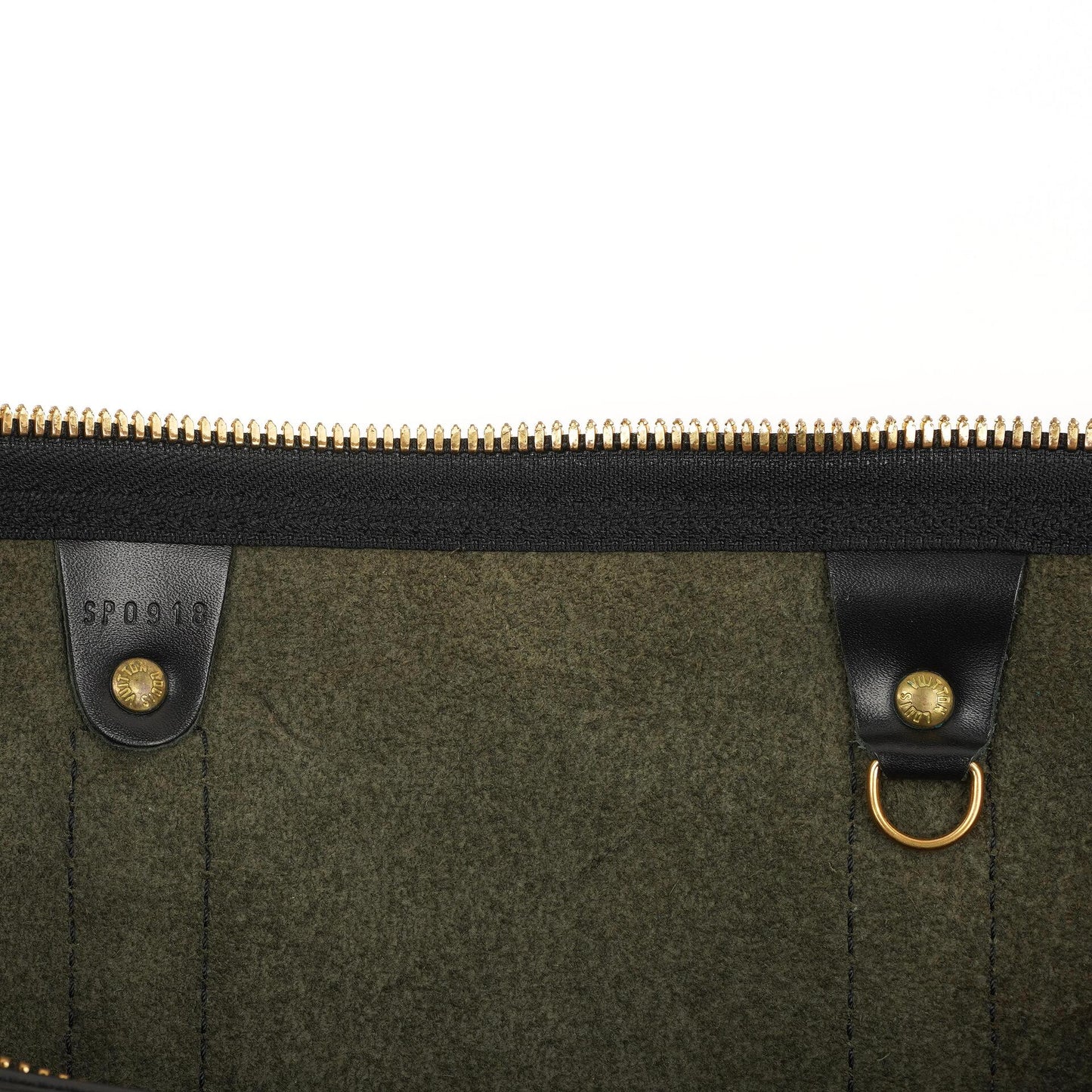 Louis Vuitton Keepall 50 Black EPI Leather Travel Bag