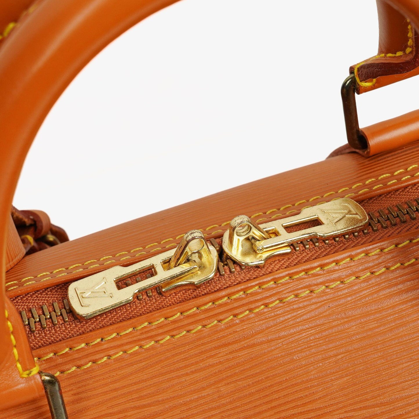 Louis Vuitton Keepall 50 Brown EPI Leather Travel Bag