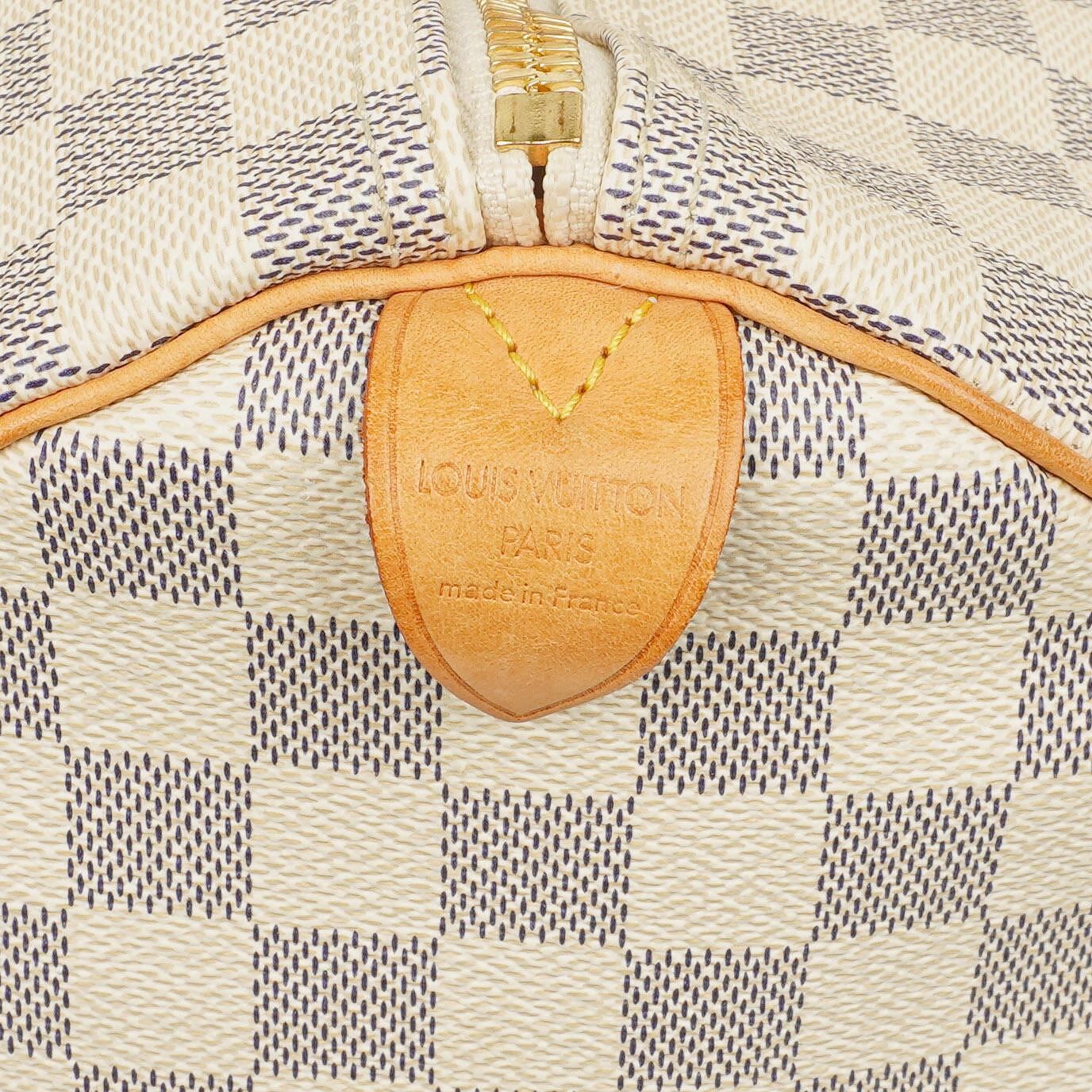 Louis Vuitton Keepall 50 Damier Azur Travel Bag