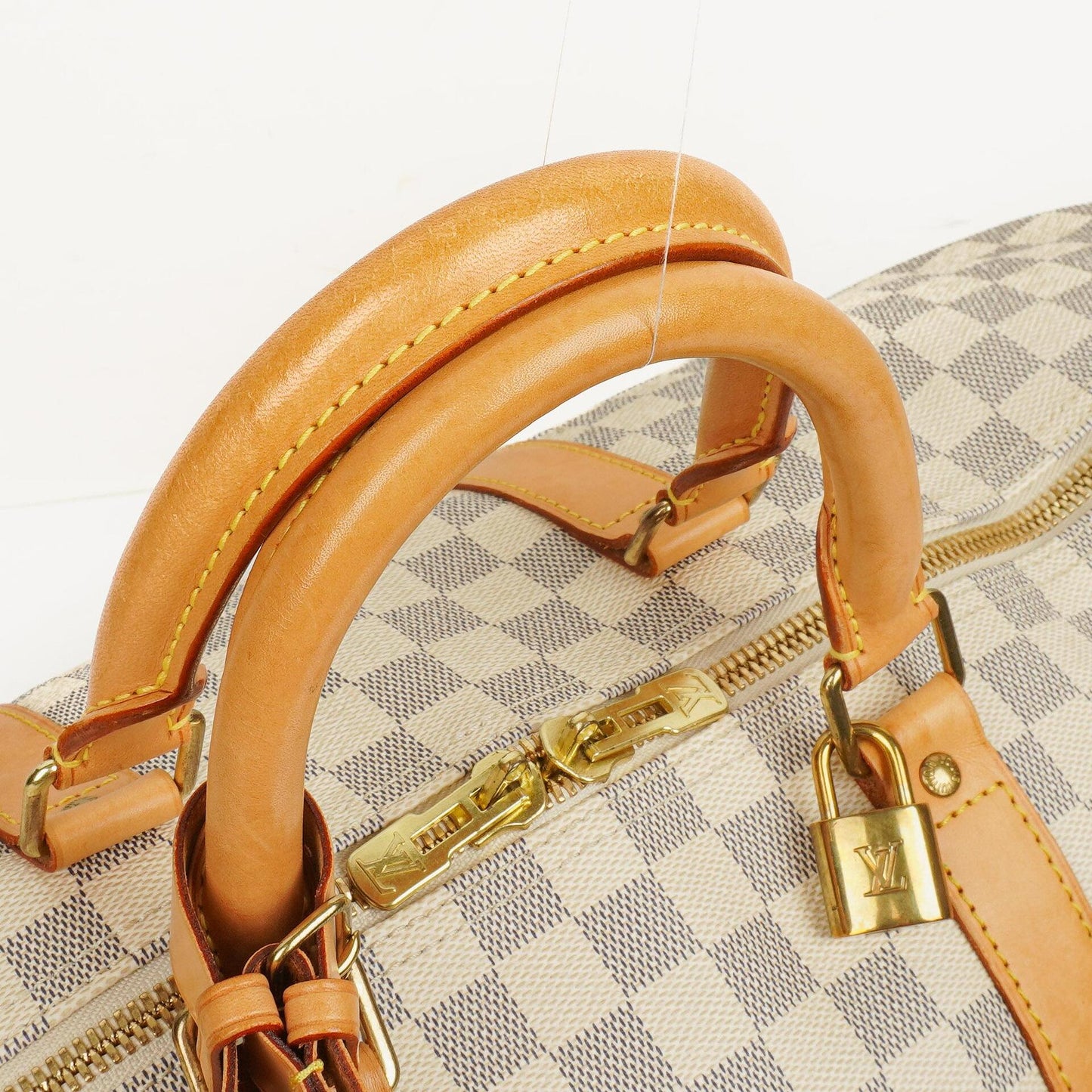 Louis Vuitton Keepall 50 Damier Azur Travel Bag