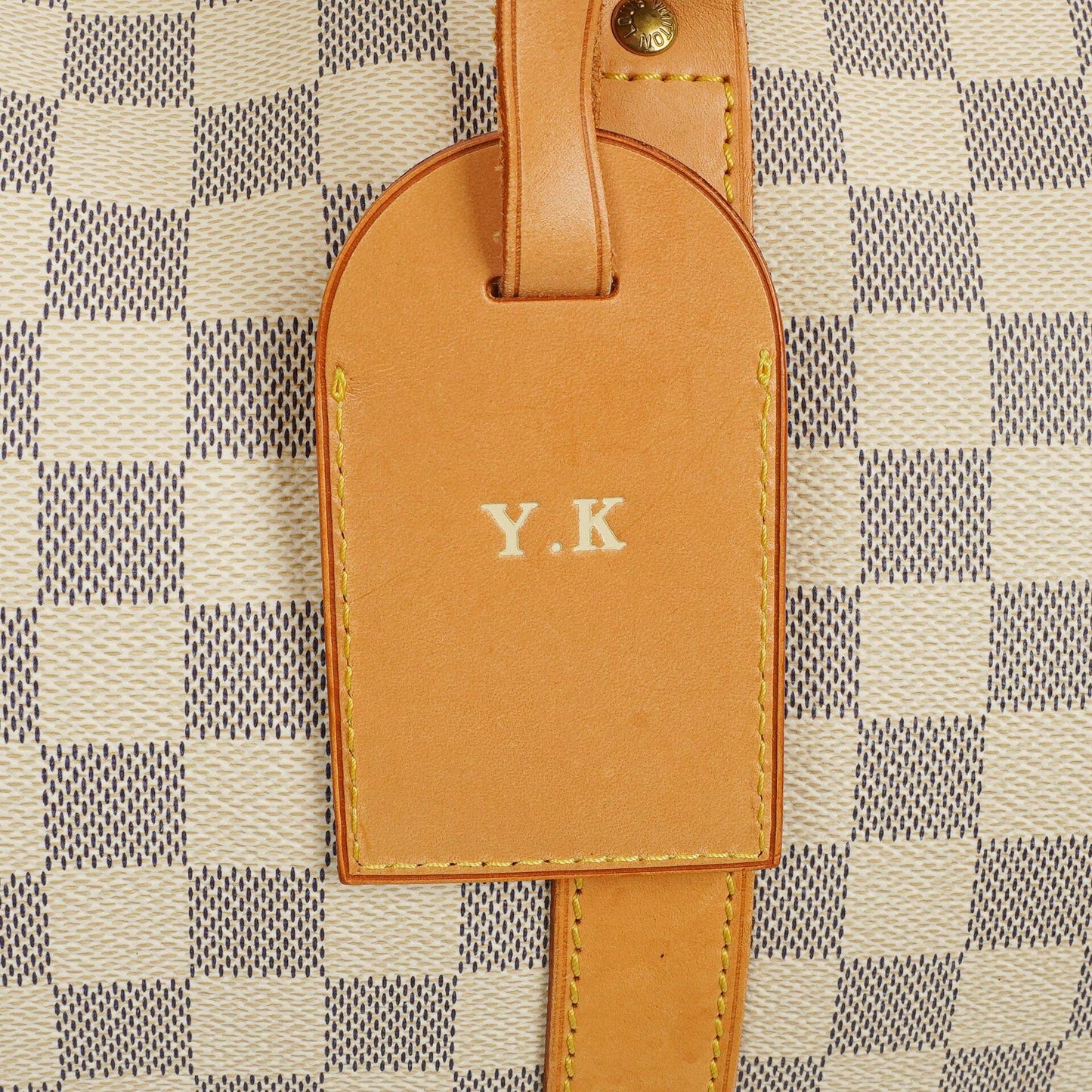 Louis Vuitton Keepall 50 Damier Azur Travel Bag
