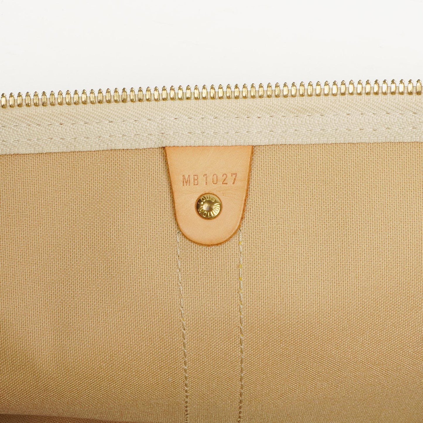 Louis Vuitton Keepall 50 Damier Azur Travel Bag