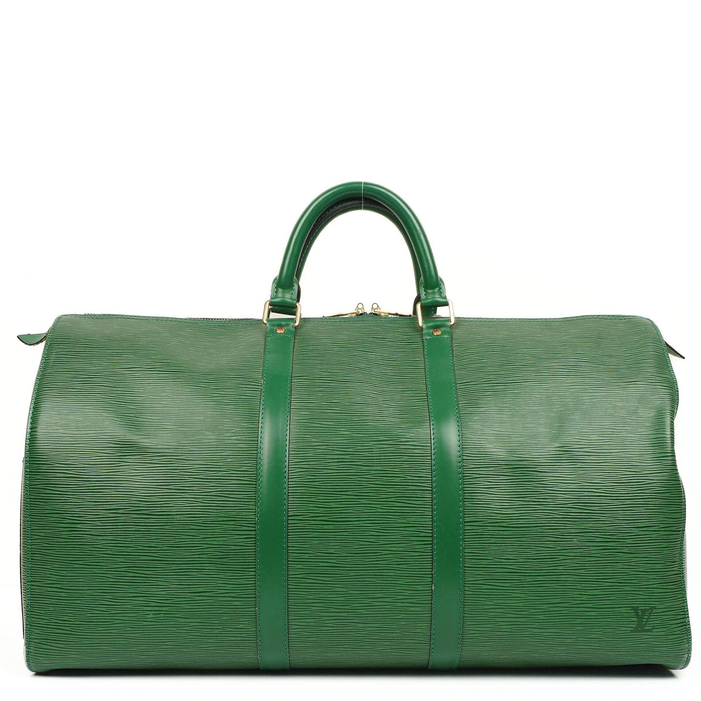 Louis Vuitton Keepall 50 Green EPI Leather Travel Bag, 1995