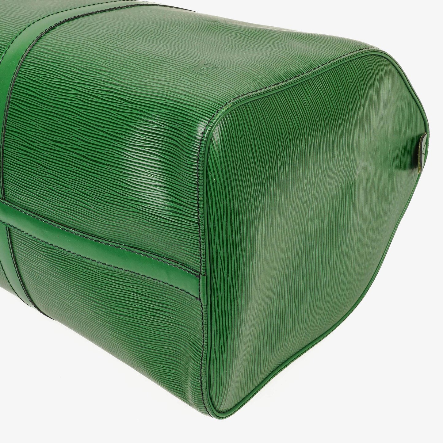 Louis Vuitton Keepall 50 Green EPI Leather Travel Bag