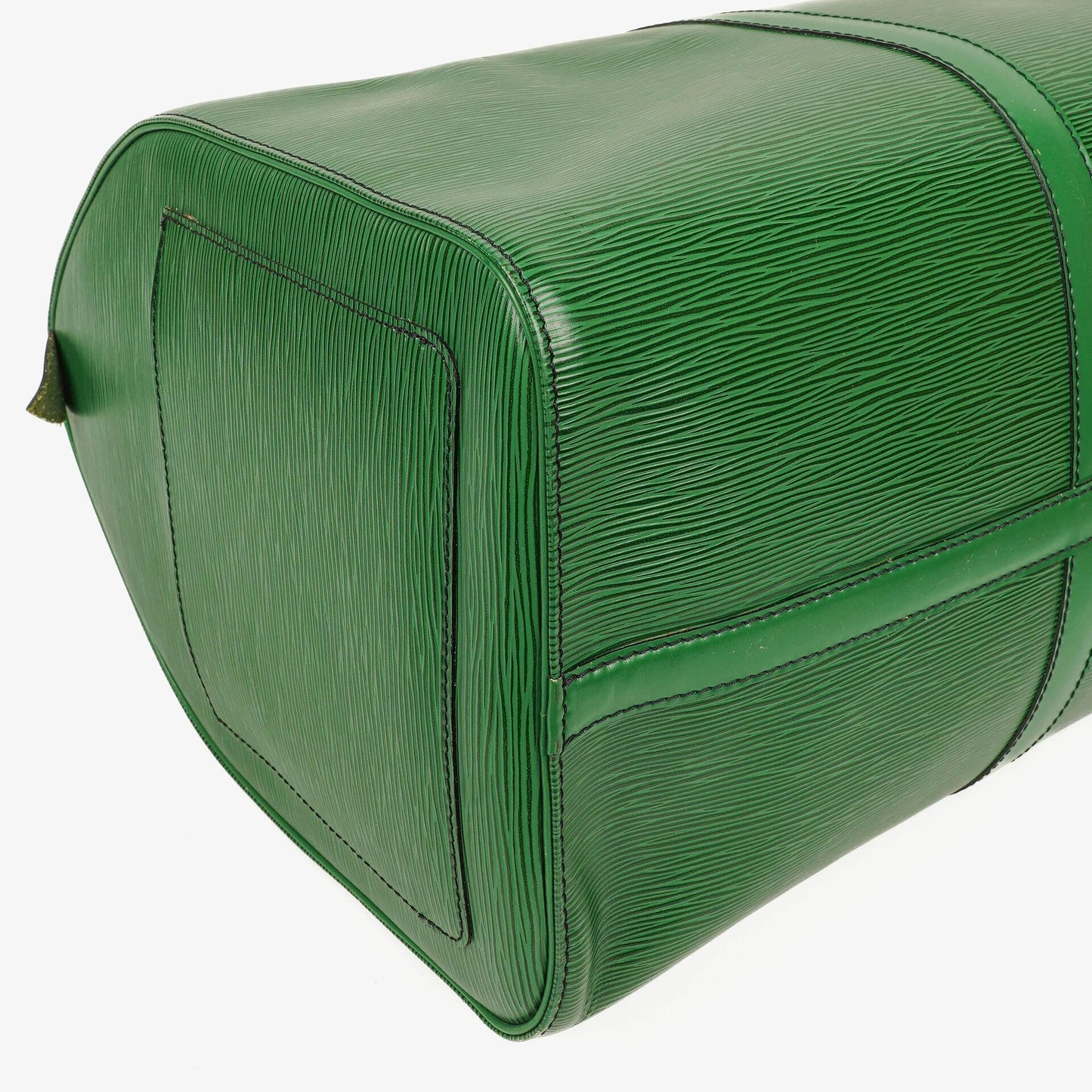 Louis Vuitton Keepall 50 Green EPI Leather Travel Bag