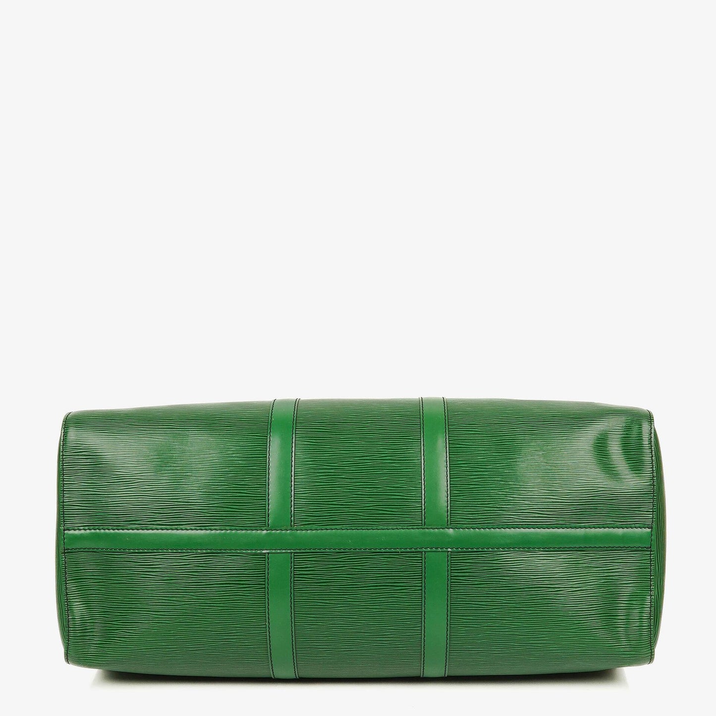 Louis Vuitton Keepall 50 Green EPI Leather Travel Bag