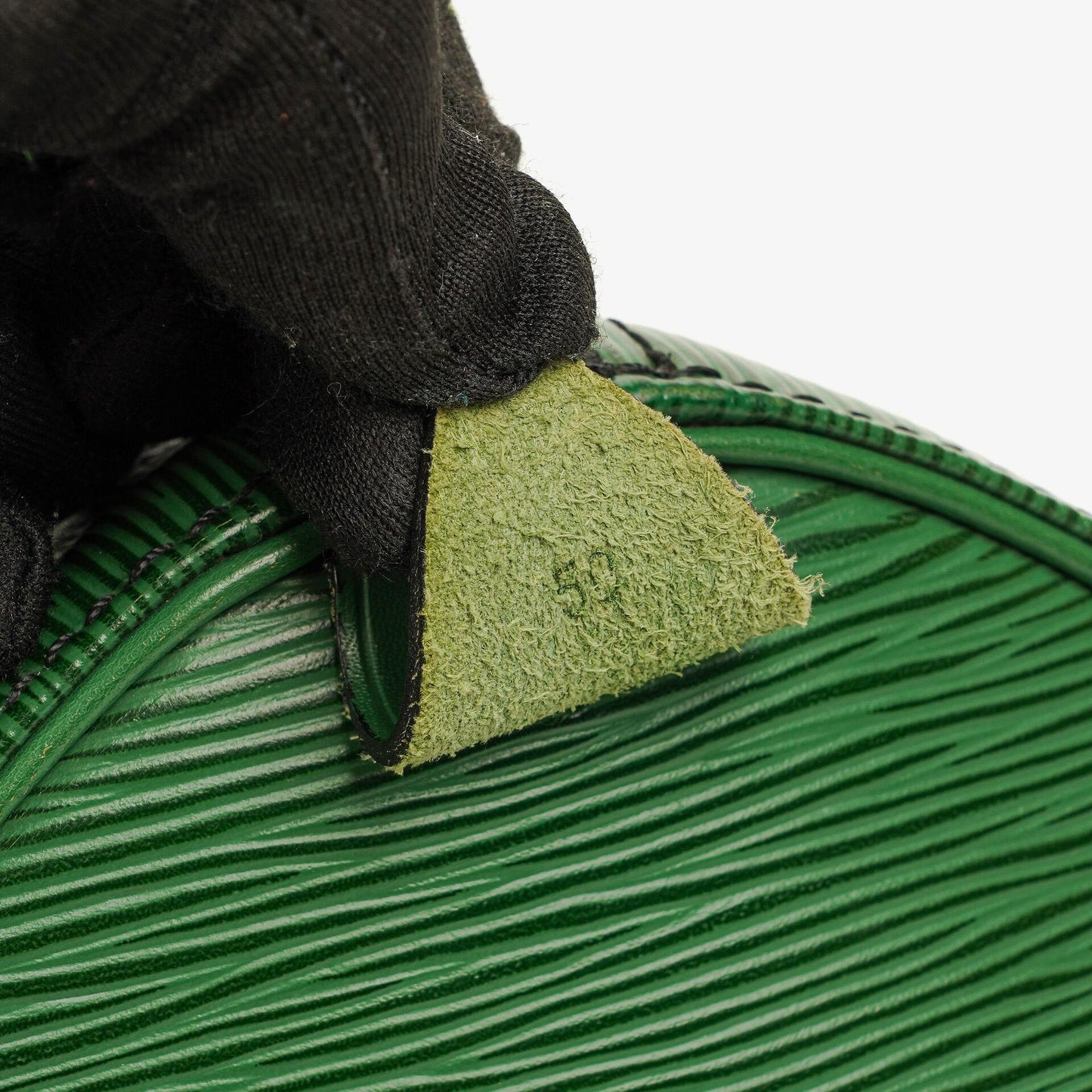 Louis Vuitton Keepall 50 Green EPI Leather Travel Bag