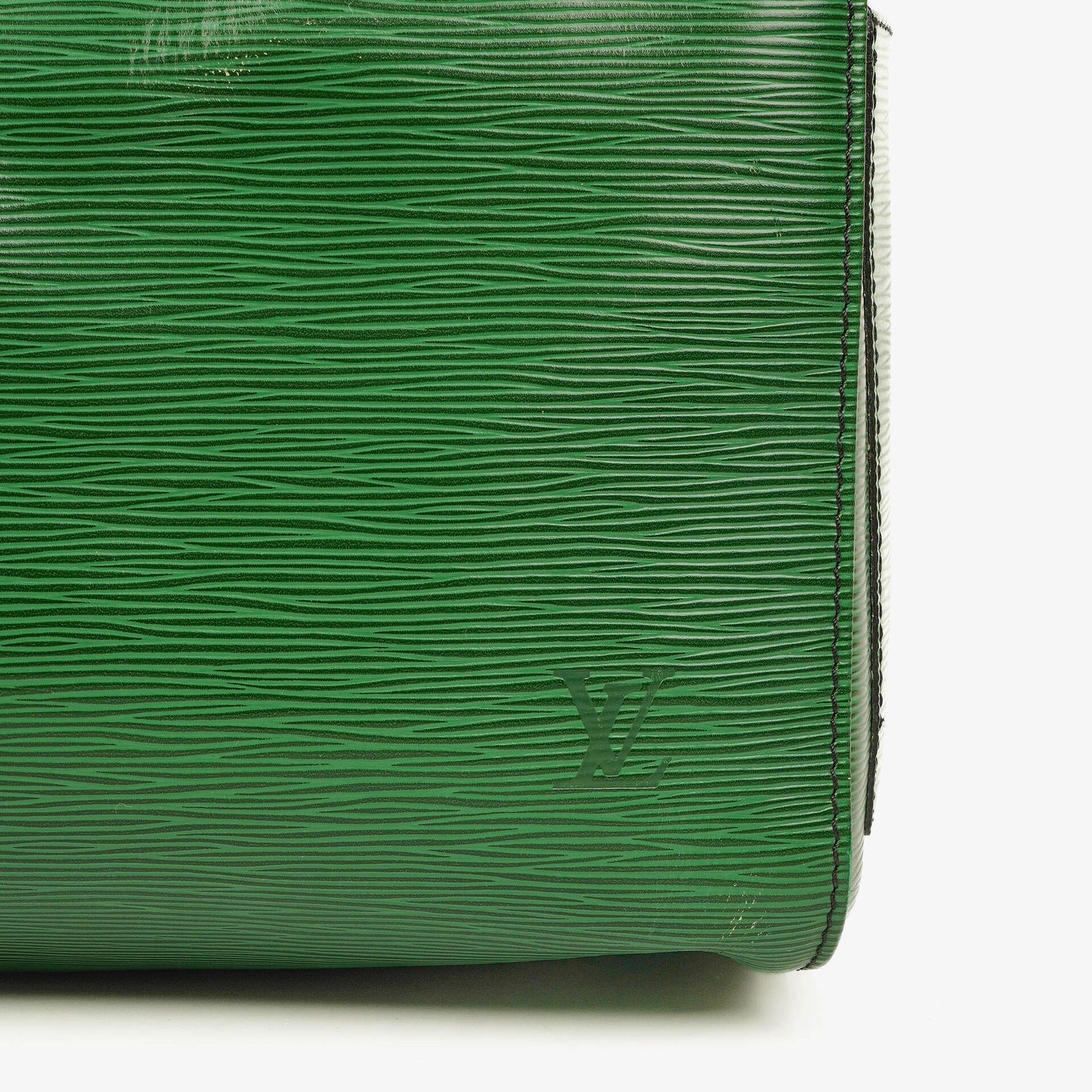 Louis Vuitton Keepall 50 Green EPI Leather Travel Bag
