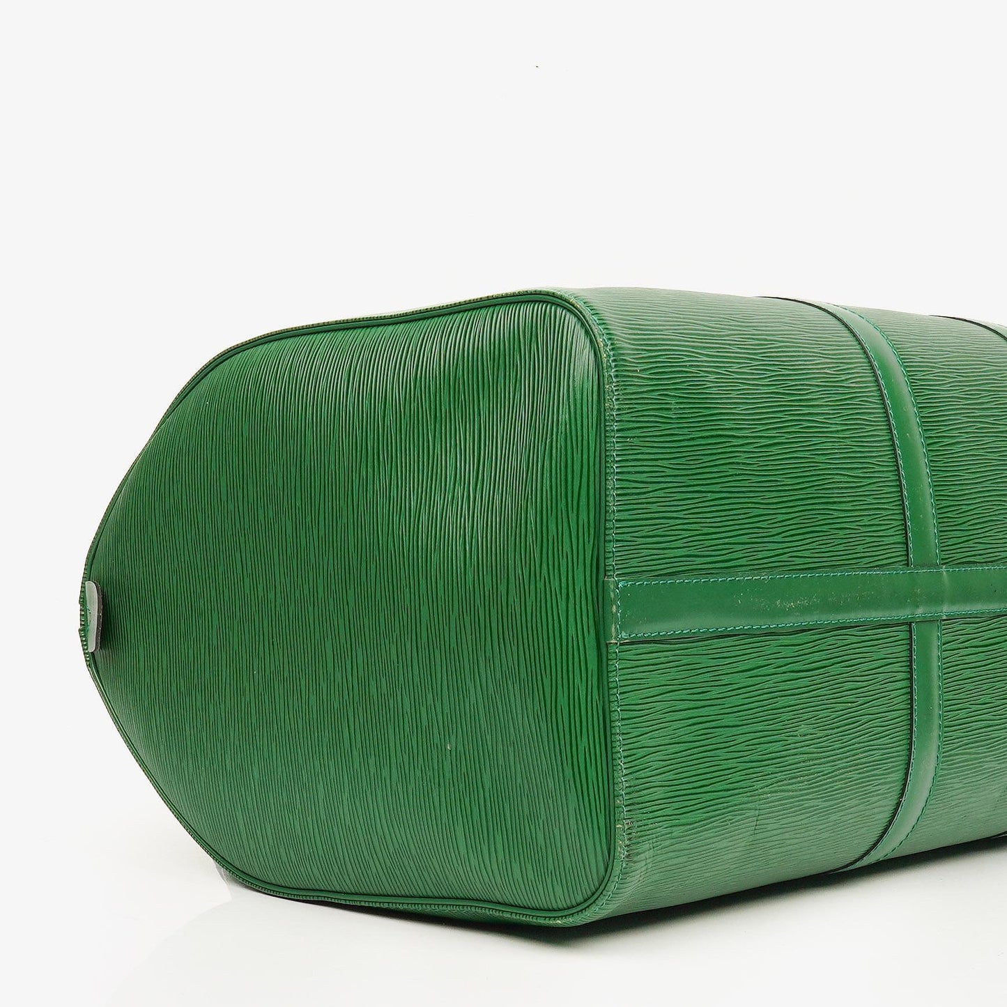 Louis Vuitton Keepall 50 Green EPI Leather Travel Bag
