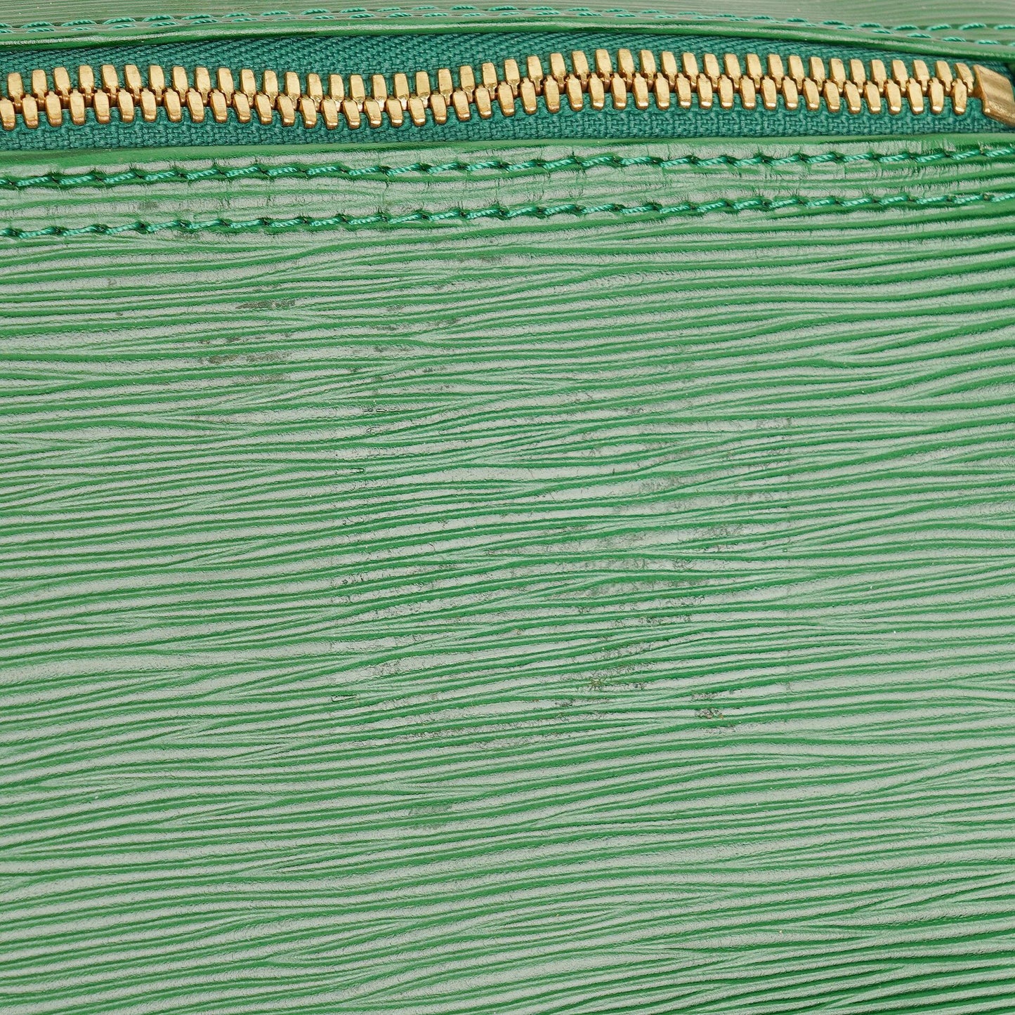 Louis Vuitton Keepall 50 Green EPI Leather Travel Bag