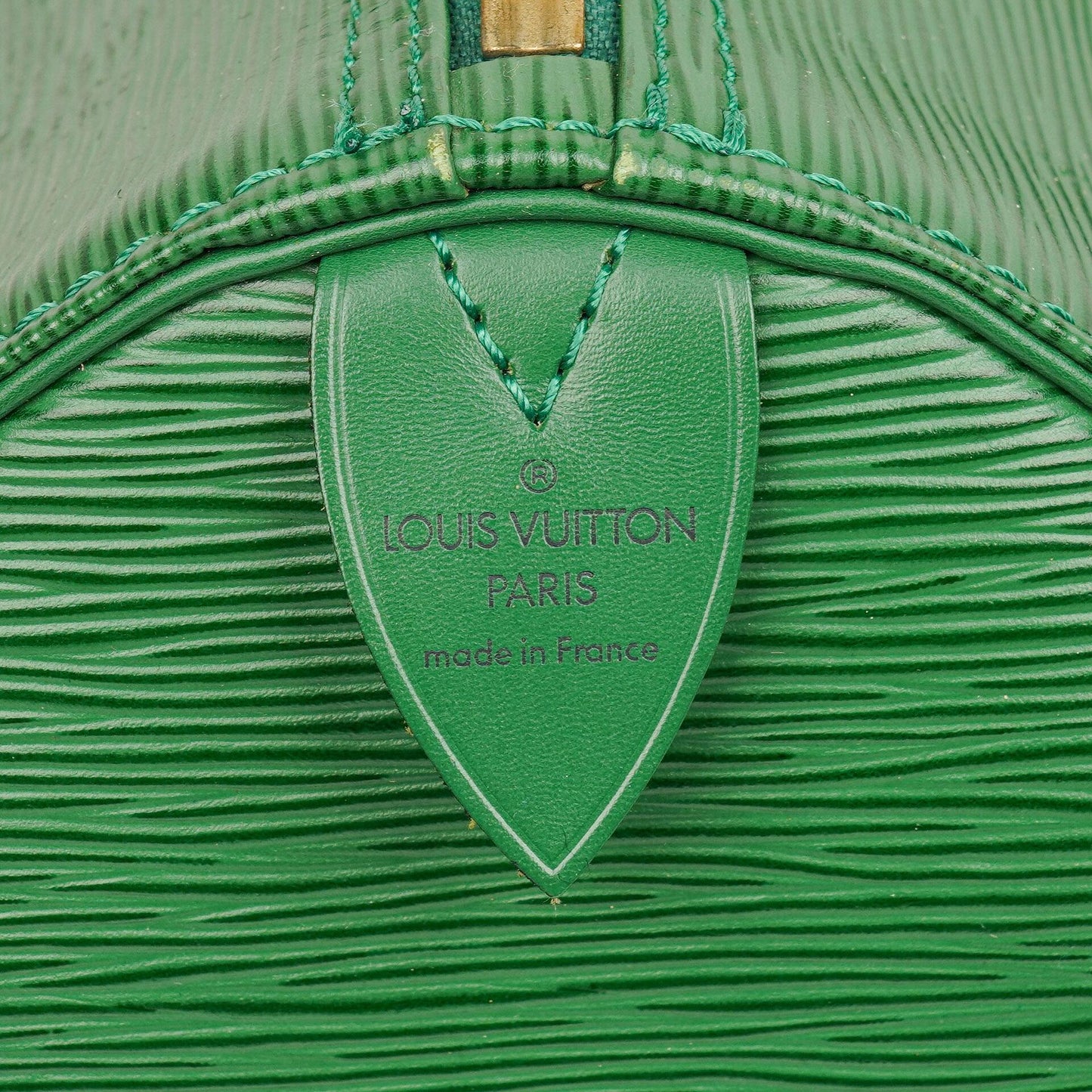 Louis Vuitton Keepall 50 Green EPI Leather Travel Bag