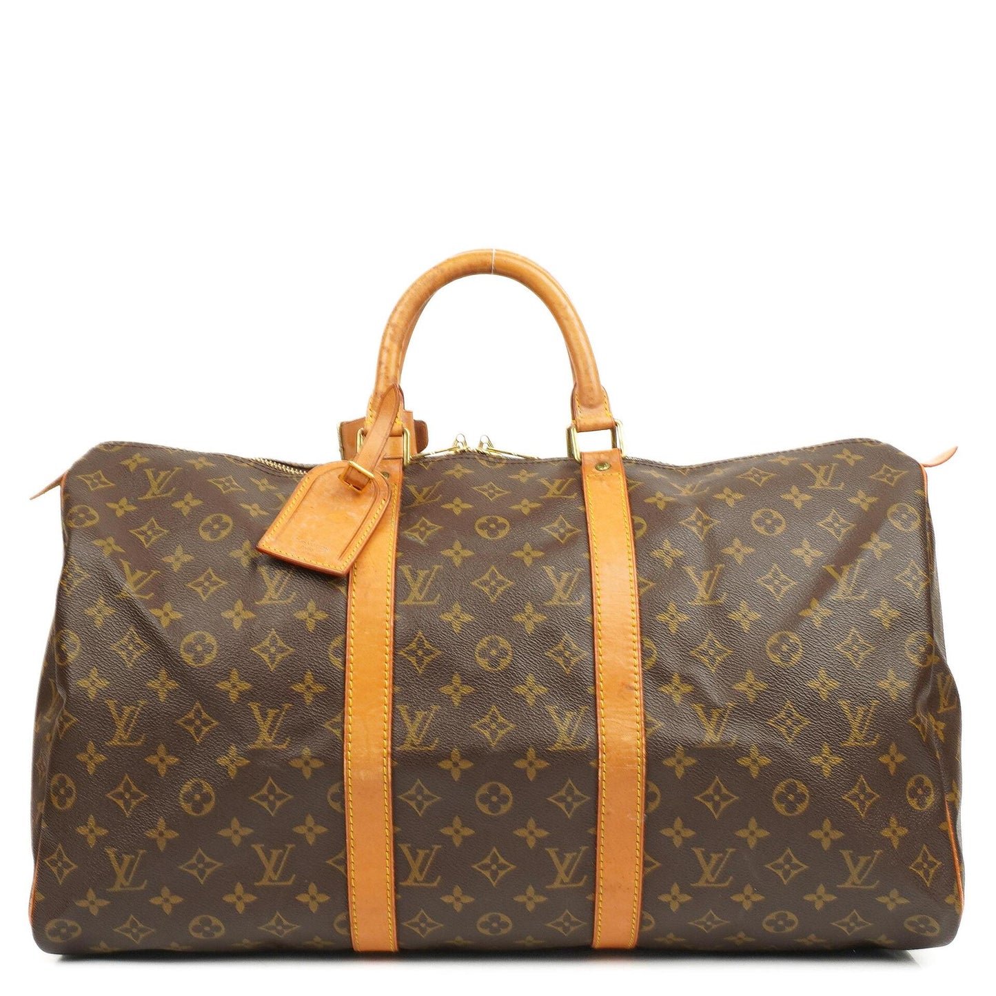 Louis Vuitton Keepall 50 Monogram Canvas Travel Bag