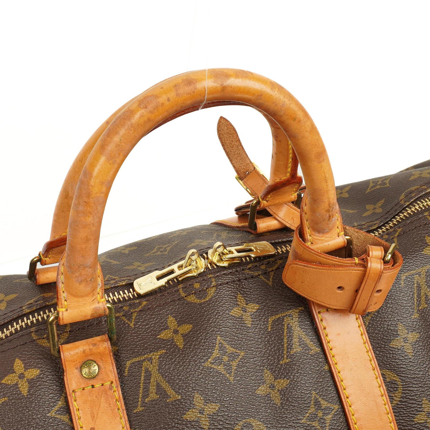 Louis Vuitton Keepall 50 Monogram Canvas Travel Bag
