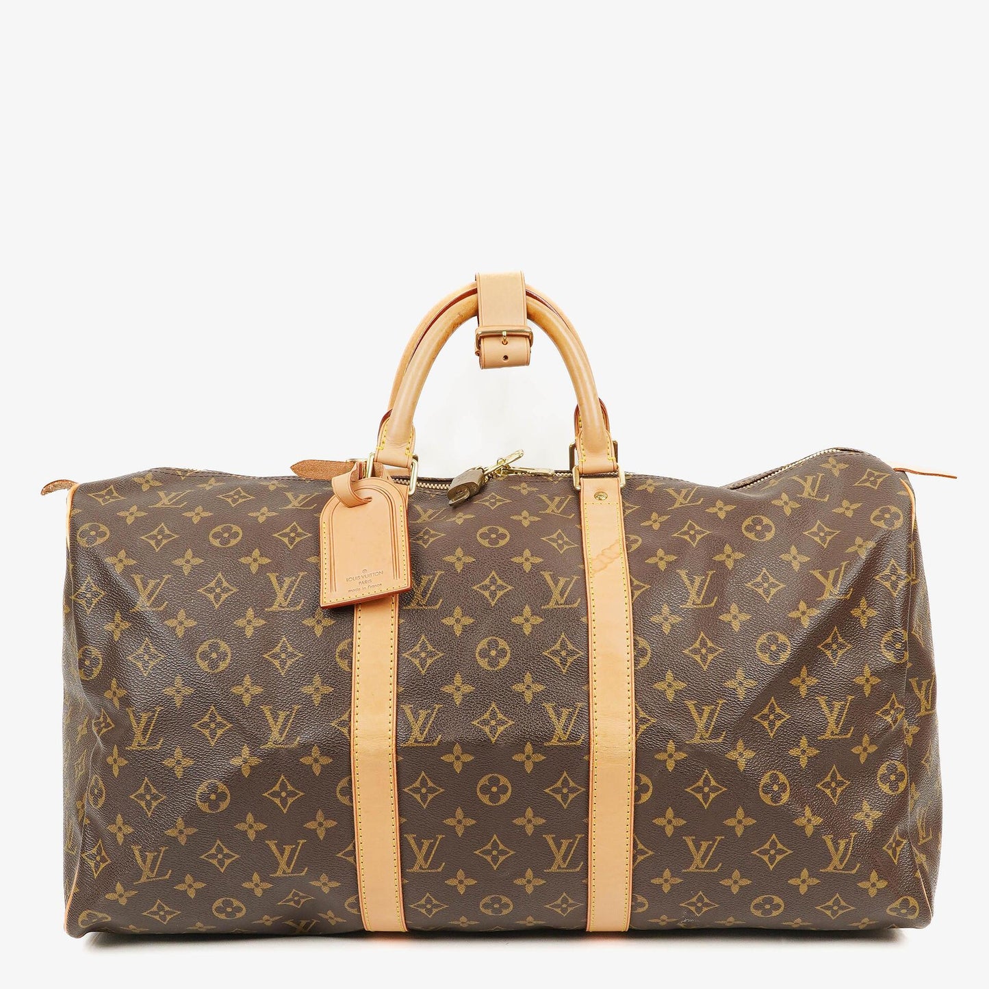 Louis Vuitton Keepall 50 Monogram Canvas Travel Bag