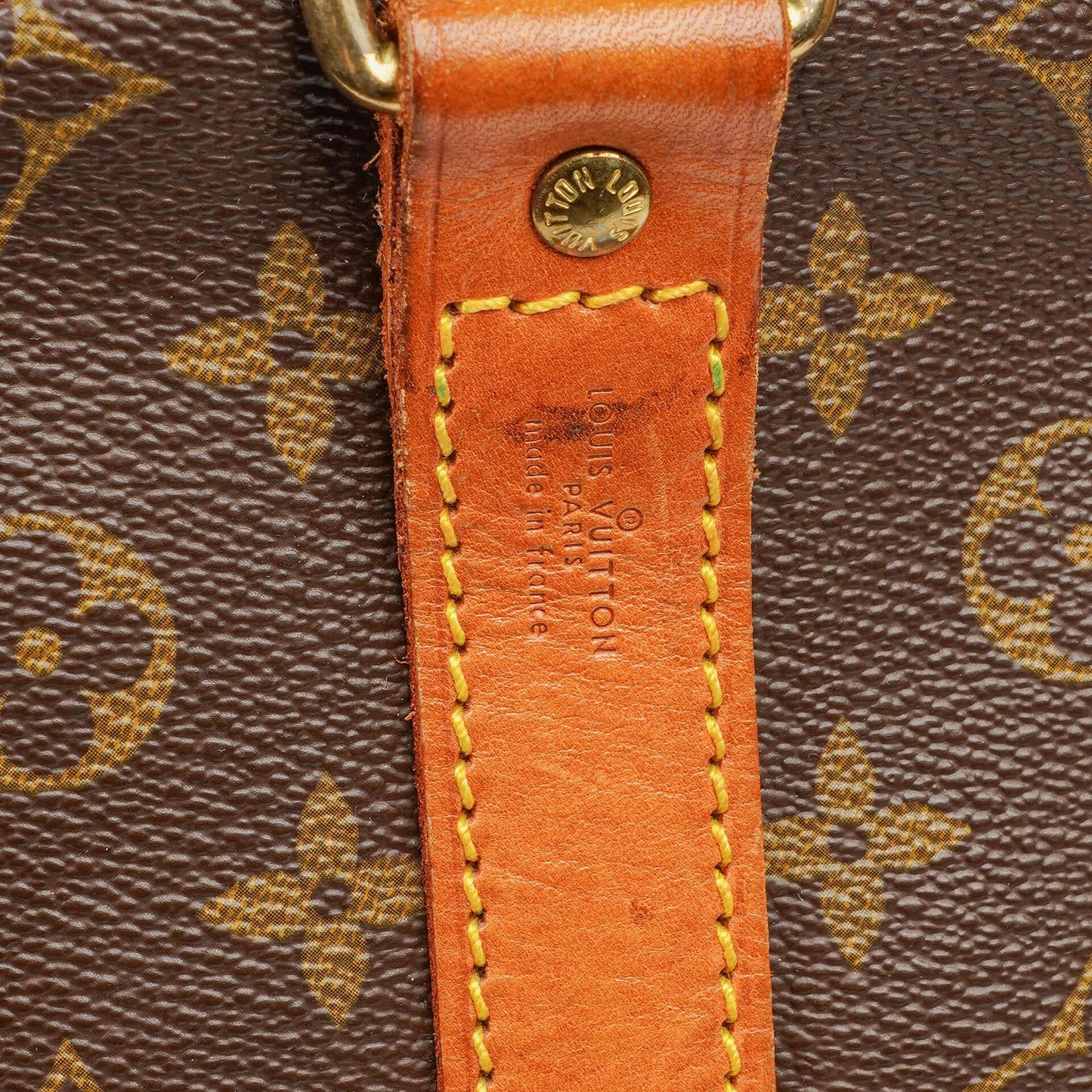 Louis Vuitton Keepall 55 Bandoulière Monogram Canvas Travel Bag
