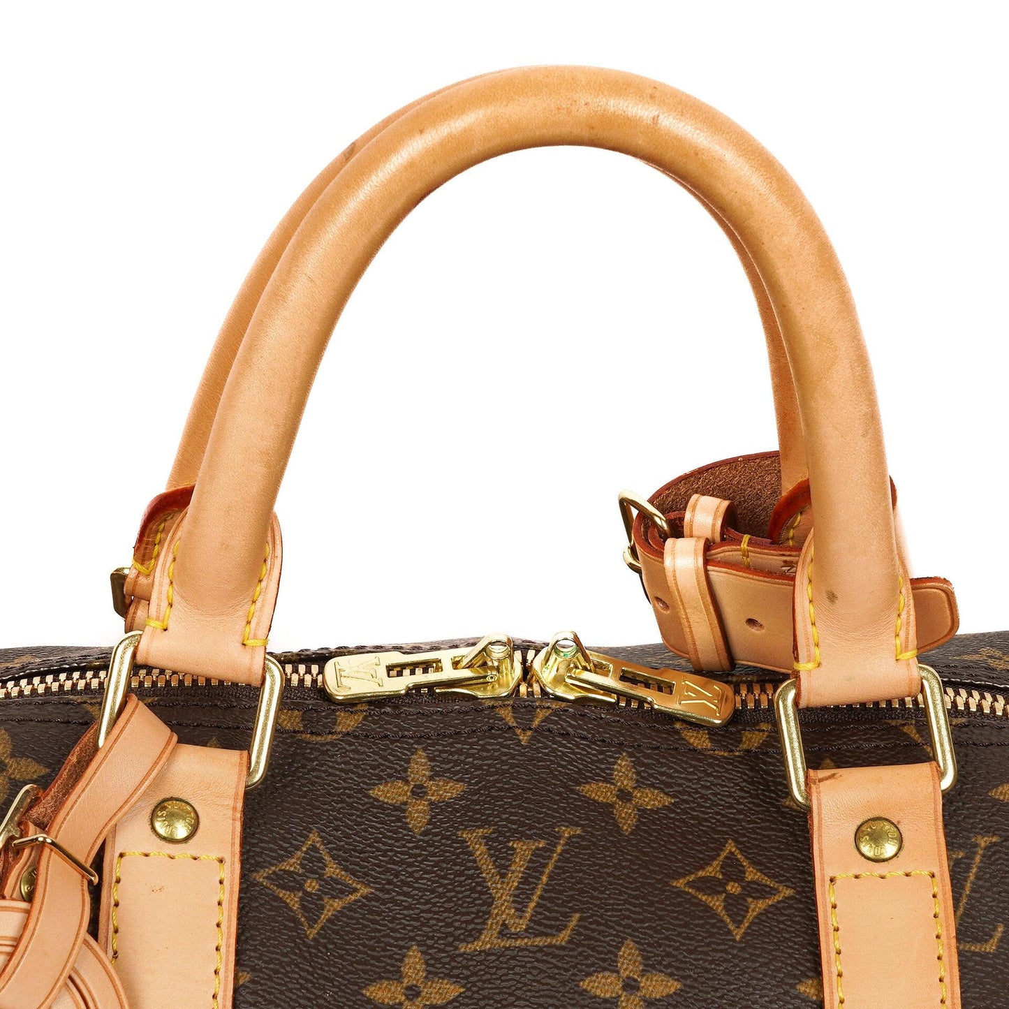 Louis Vuitton Keepall 55 Bandouliere Monogram Canvas Travel Bag