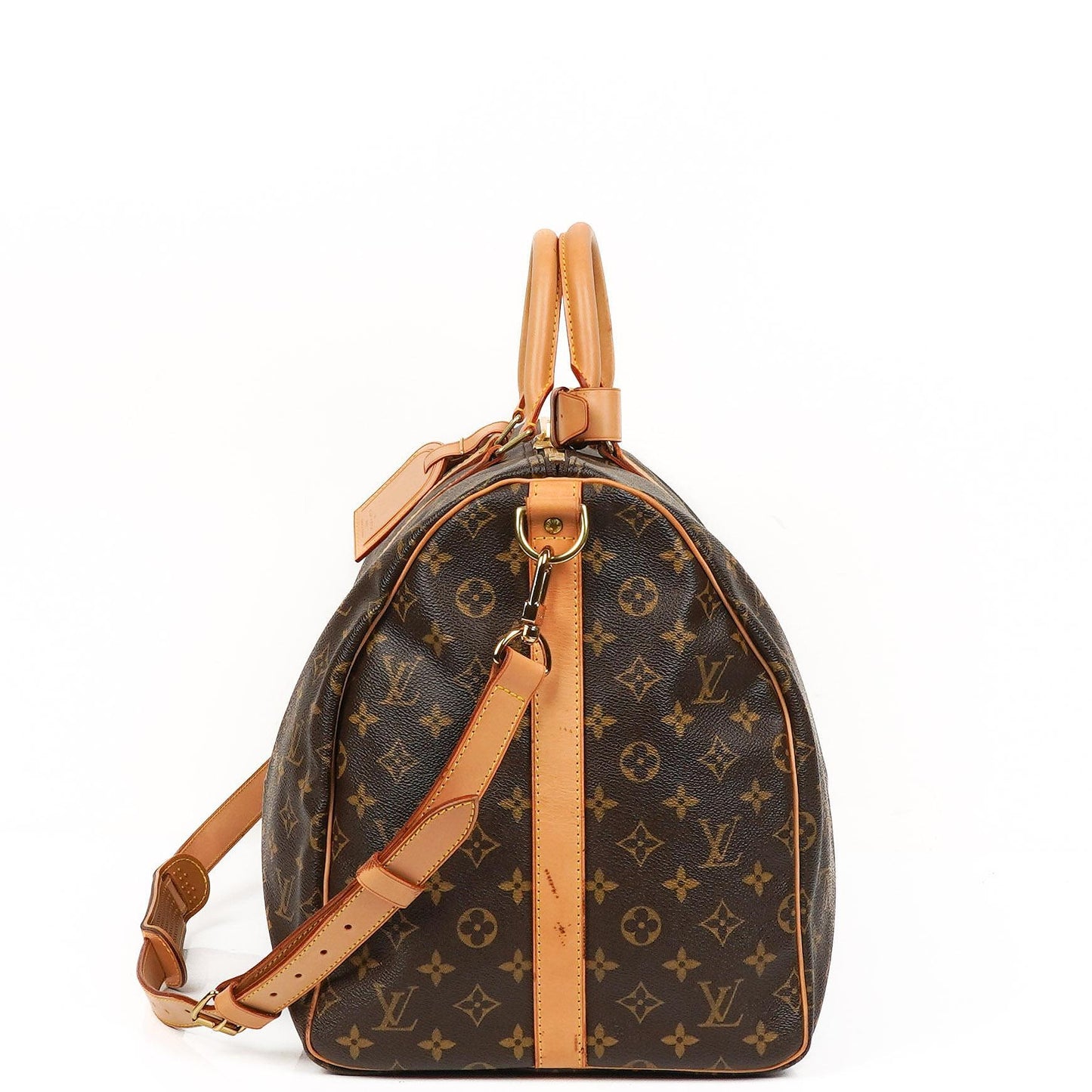 Louis Vuitton Keepall 55 Bandouliere Monogram Canvas Travel Bag