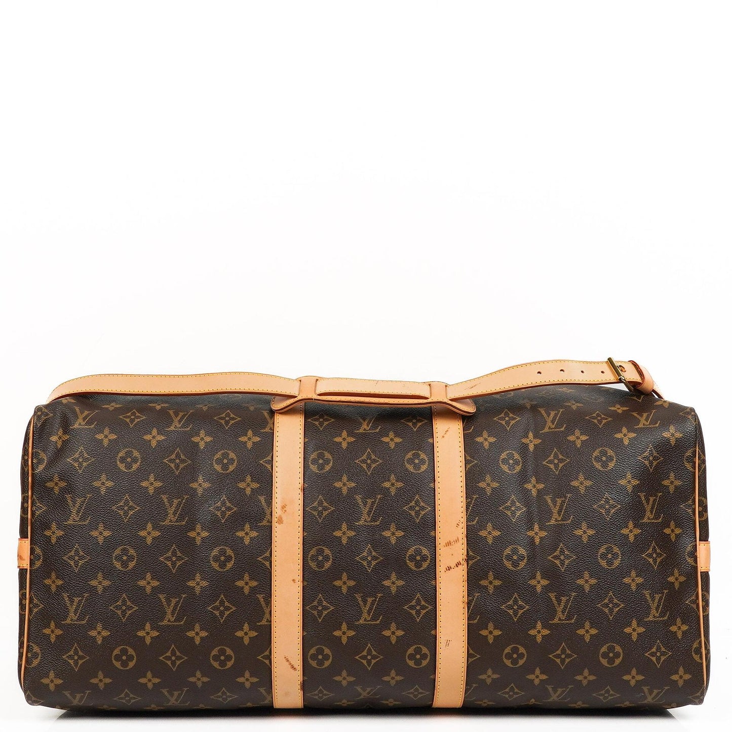Louis Vuitton Keepall 55 Bandouliere Monogram Canvas Travel Bag