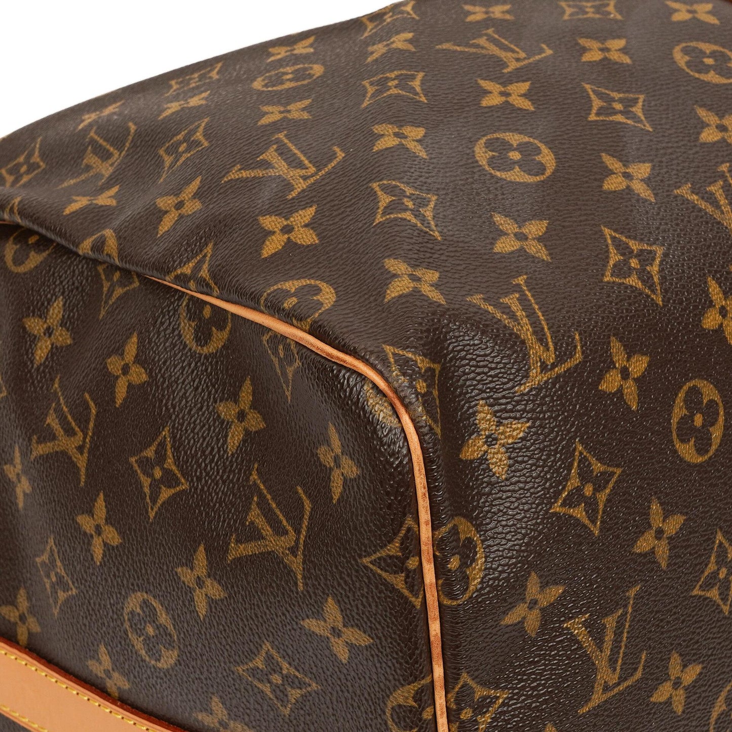 Louis Vuitton Keepall 55 Bandouliere Monogram Canvas Travel Bag