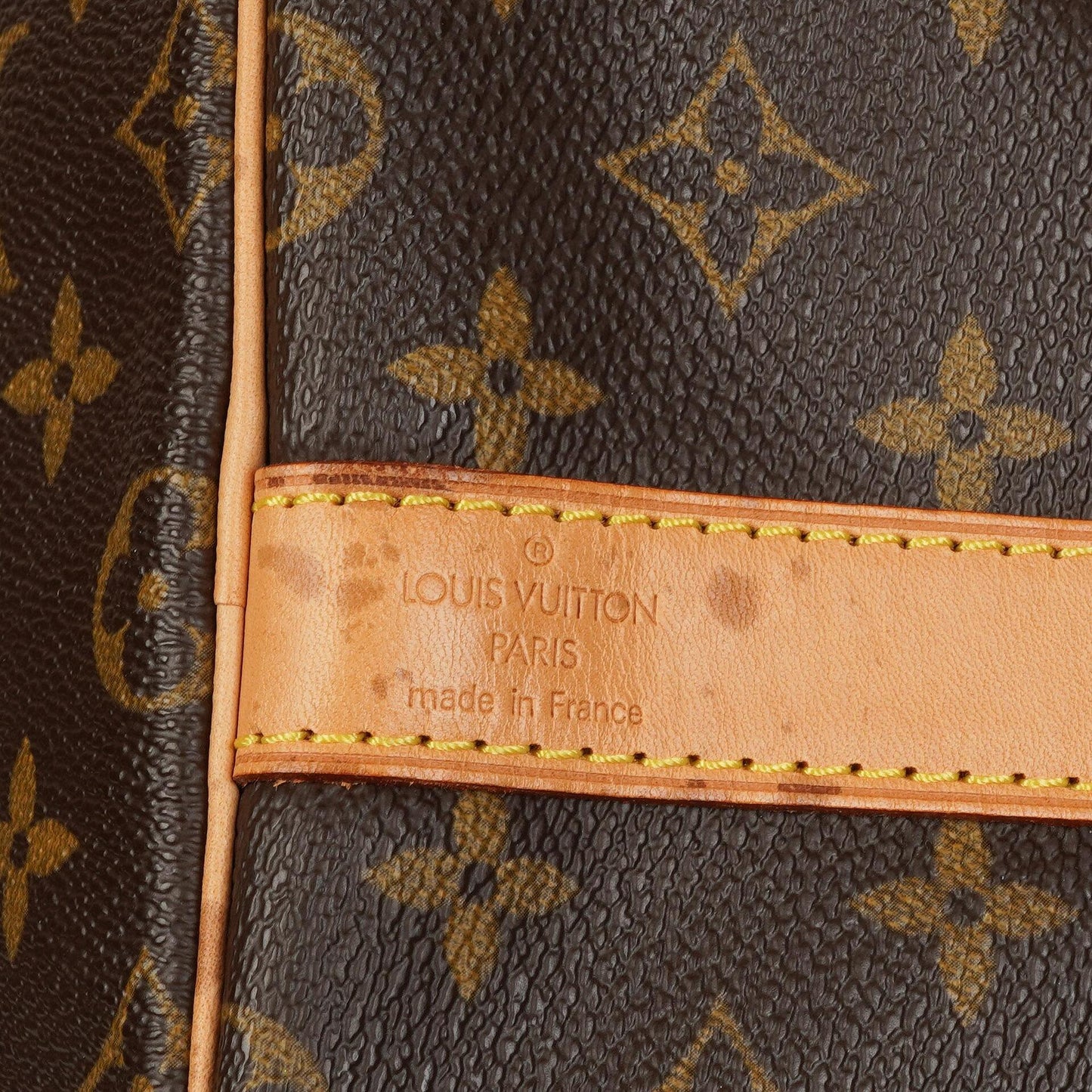Louis Vuitton Keepall 55 Bandouliere Monogram Canvas Travel Bag