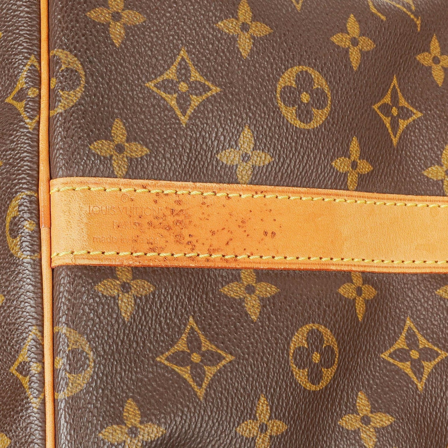 Louis Vuitton Keepall 55 Bandoulière Monogram Canvas Travel Bag