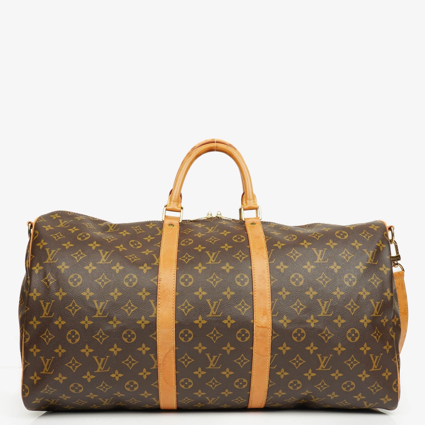 Louis Vuitton Keepall 55 Bandoulière Monogram Canvas Travel Bag