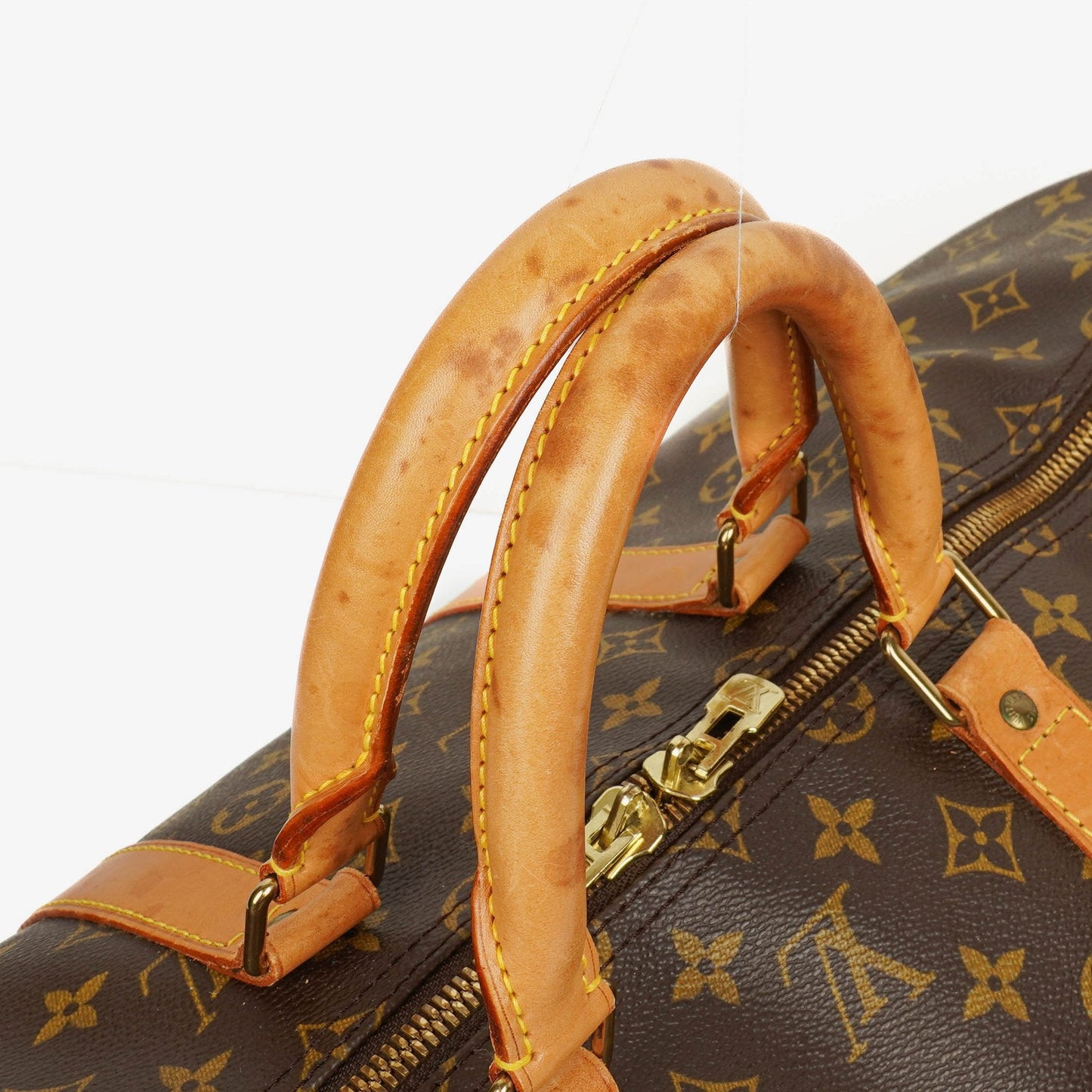 Louis Vuitton Keepall 55 Bandoulière Monogram Canvas Travel Bag