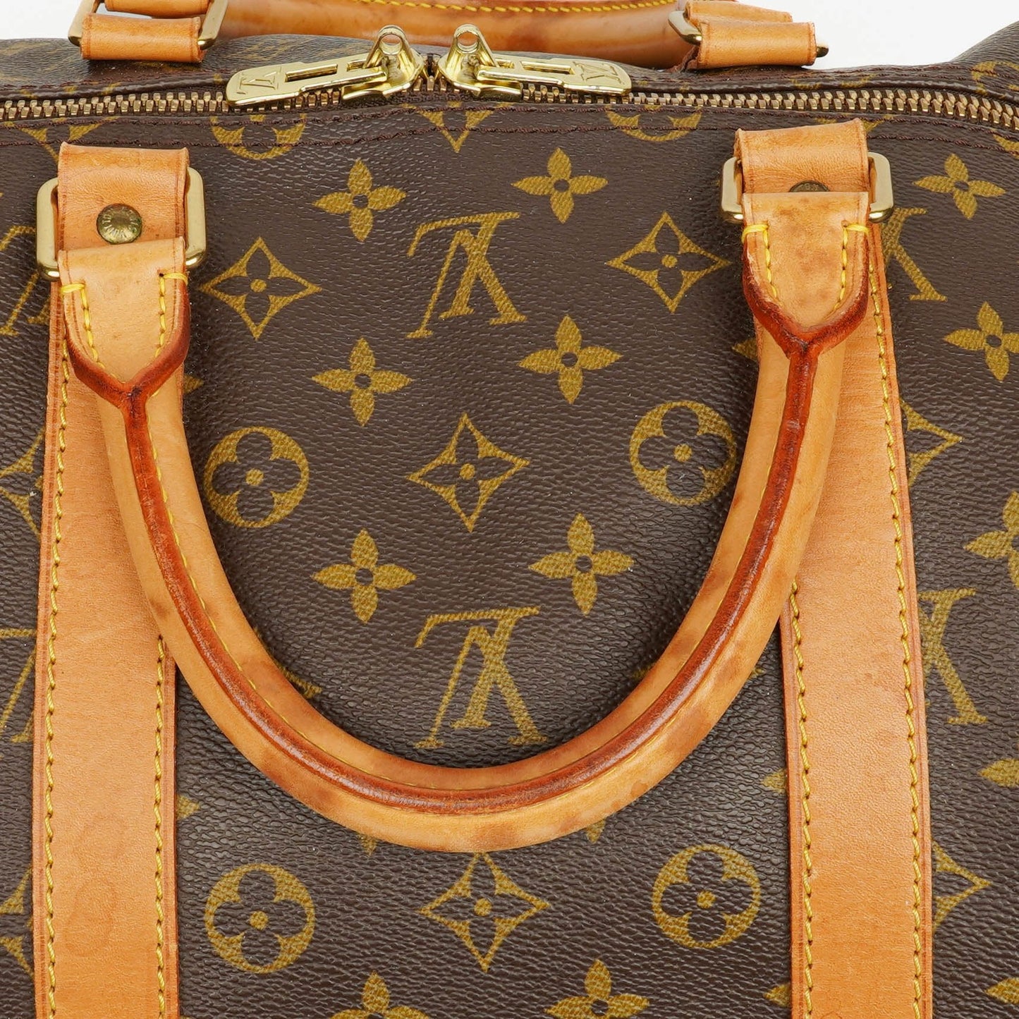Louis Vuitton Keepall 55 Bandoulière Monogram Canvas Travel Bag