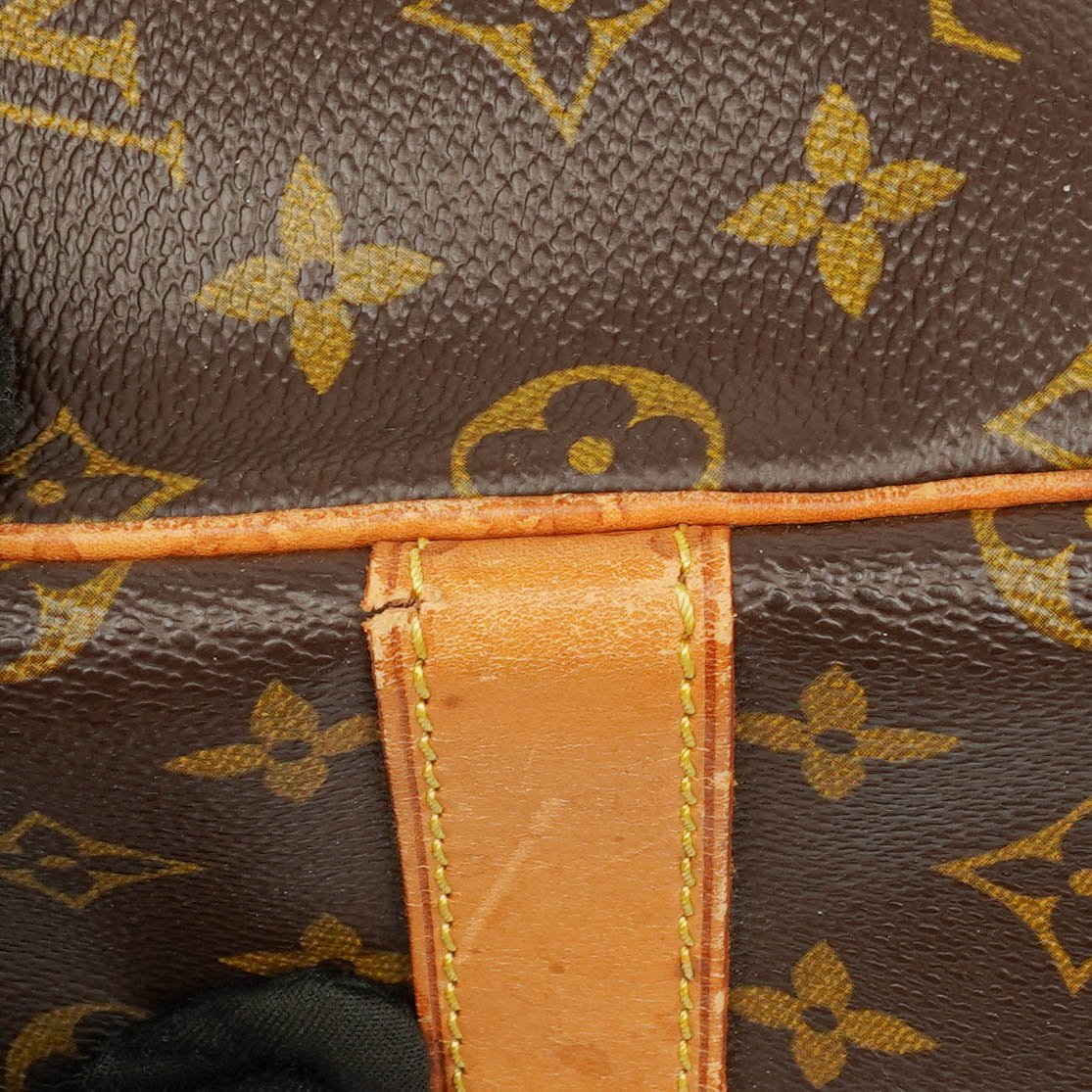 Louis Vuitton Keepall 55 Bandoulière Monogram Canvas Travel Bag