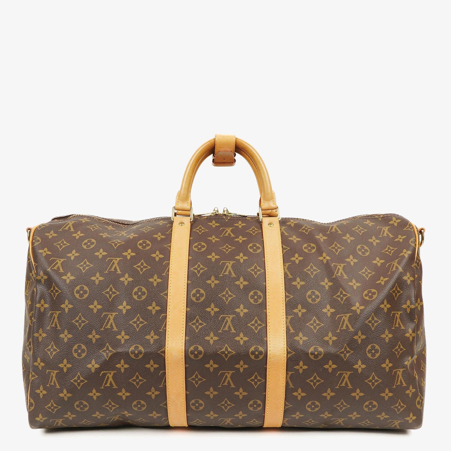 Louis Vuitton Keepall 55 Bandoulière Travel Bag in Monogram Canvas