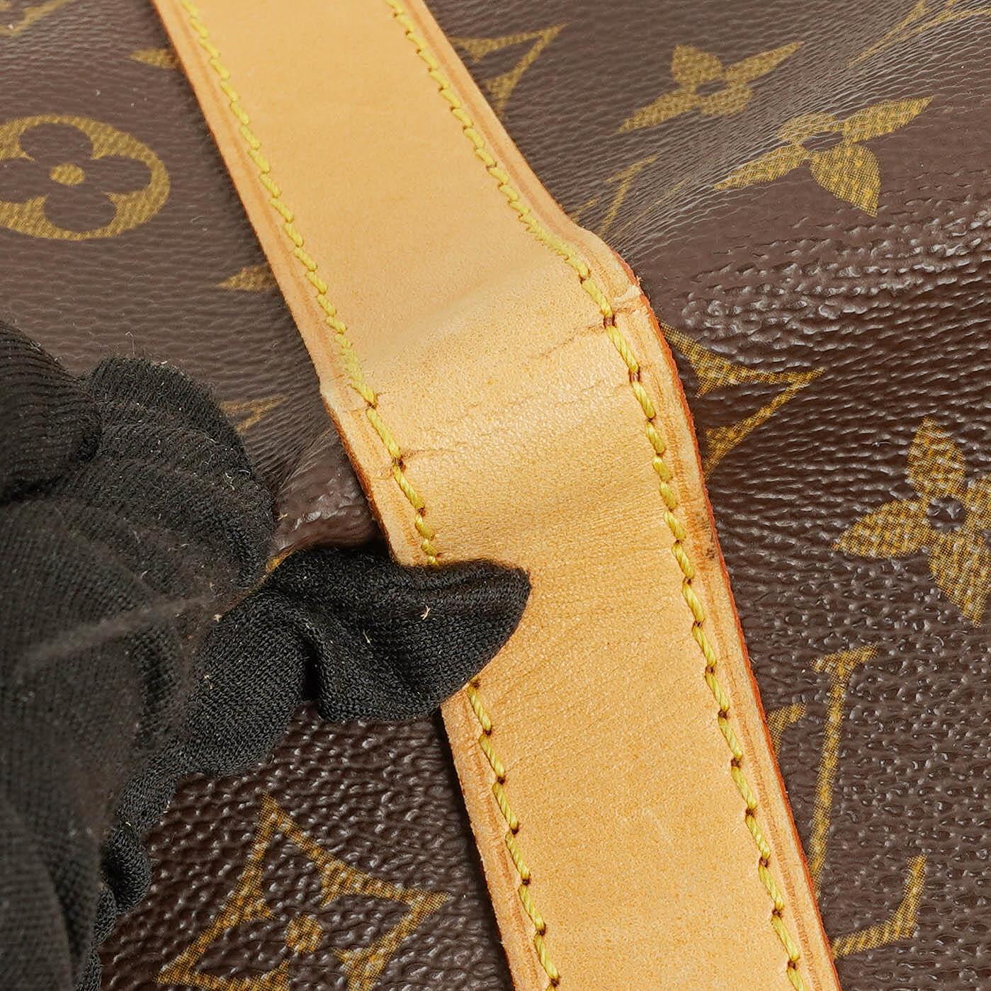 Louis Vuitton Keepall 55 Bandoulière Travel Bag in Monogram Canvas