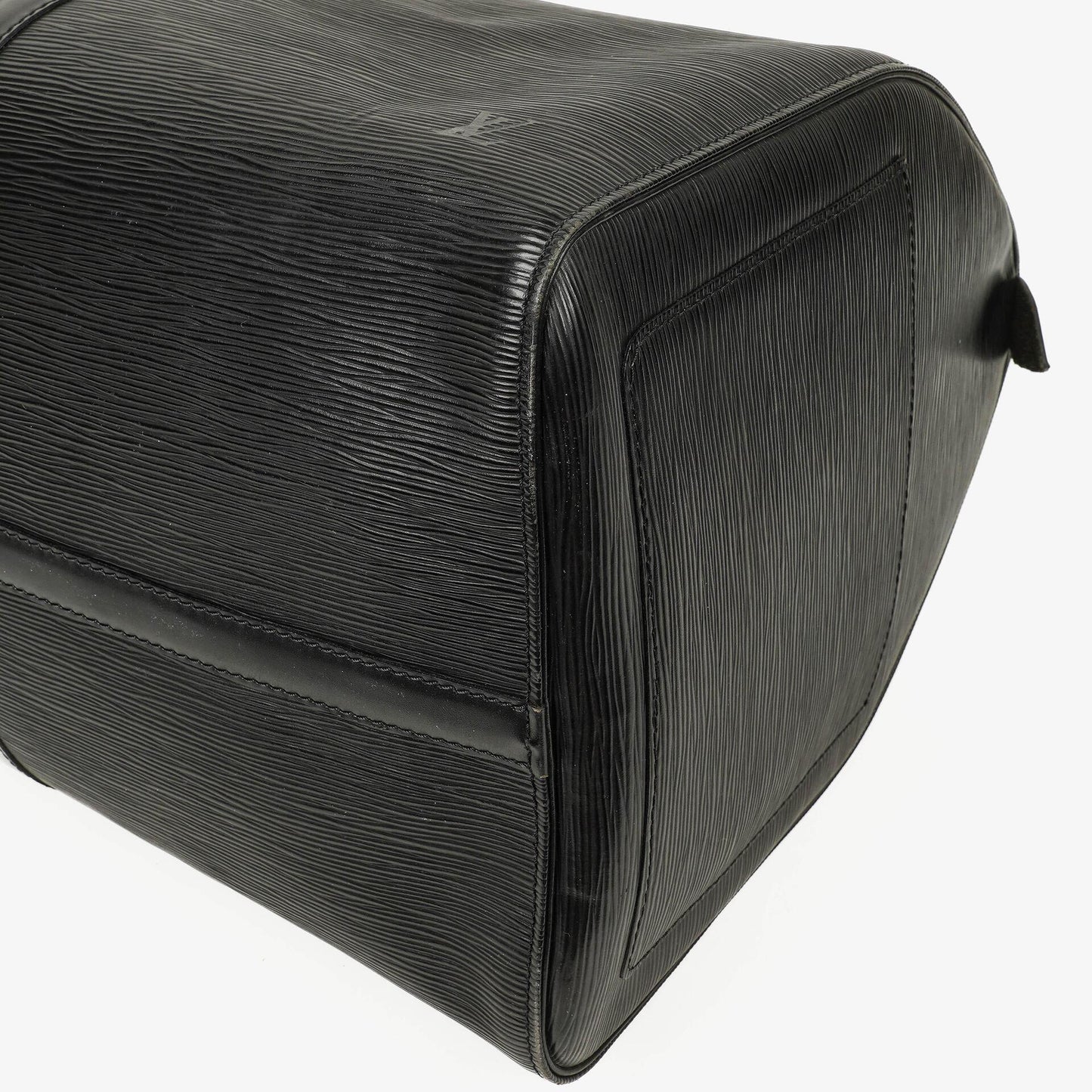 Louis Vuitton Keepall 55 Black EPI Leather Travel Bag