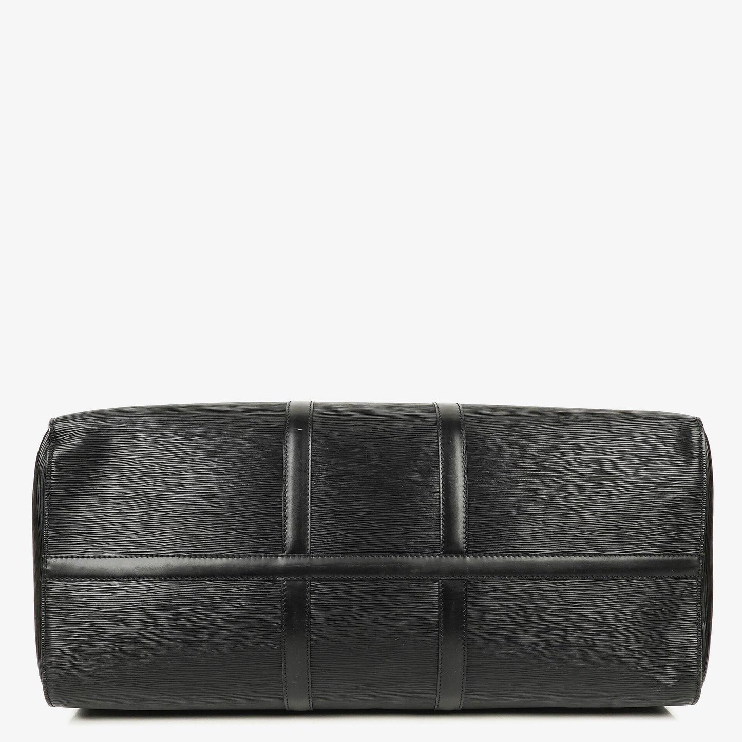 Louis Vuitton Keepall 55 Black EPI Leather Travel Bag