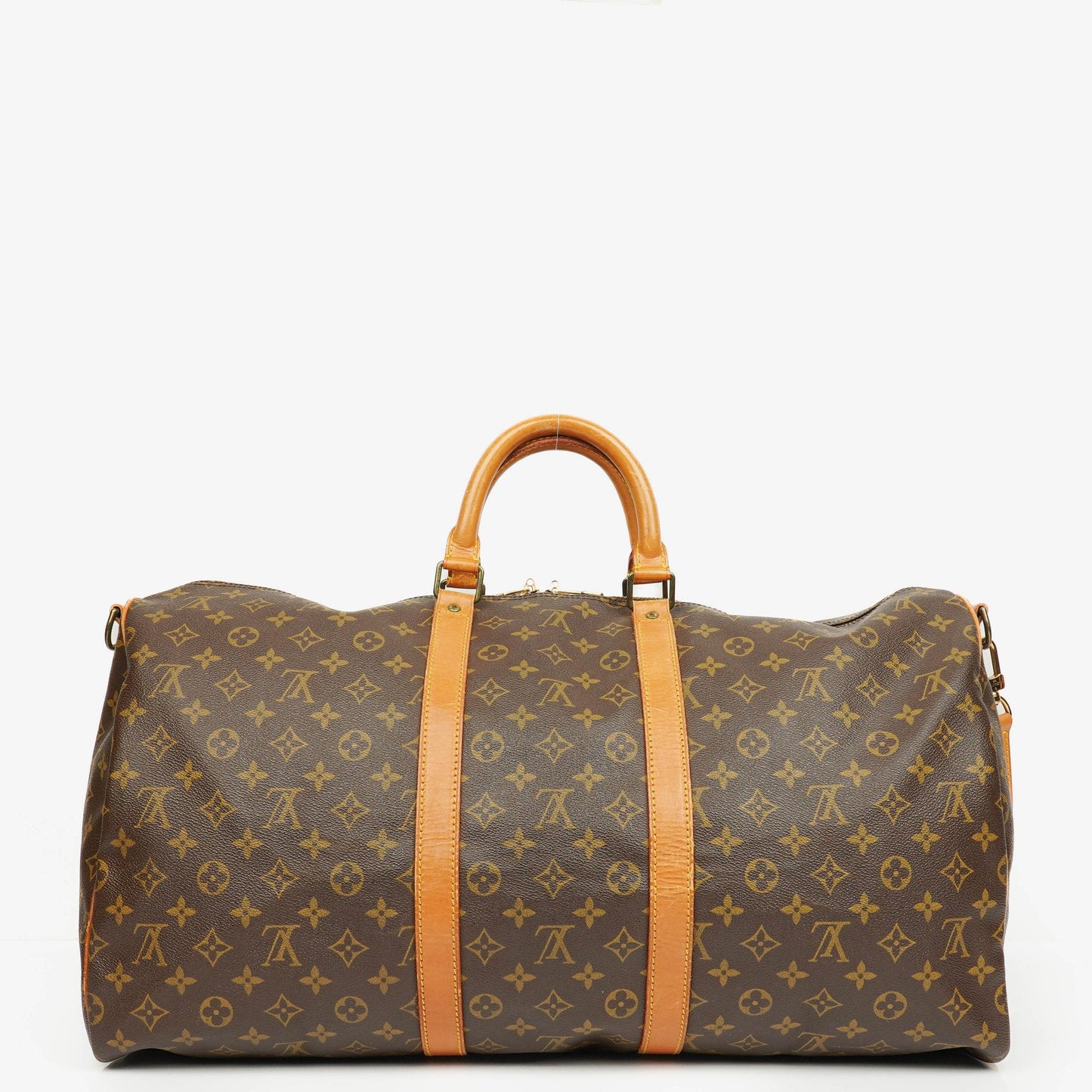 Louis Vuitton Keepall 55 Bandoulière Monogram Canvas Travel Bag