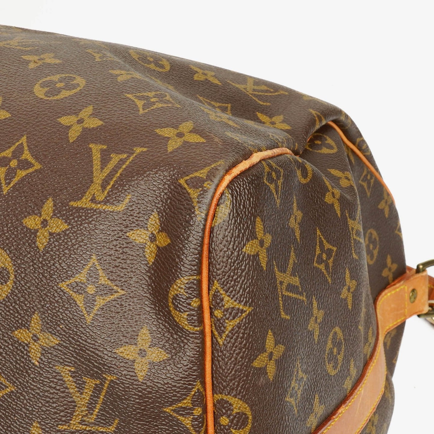 Louis Vuitton Keepall 55 Bandoulière Monogram Canvas Travel Bag