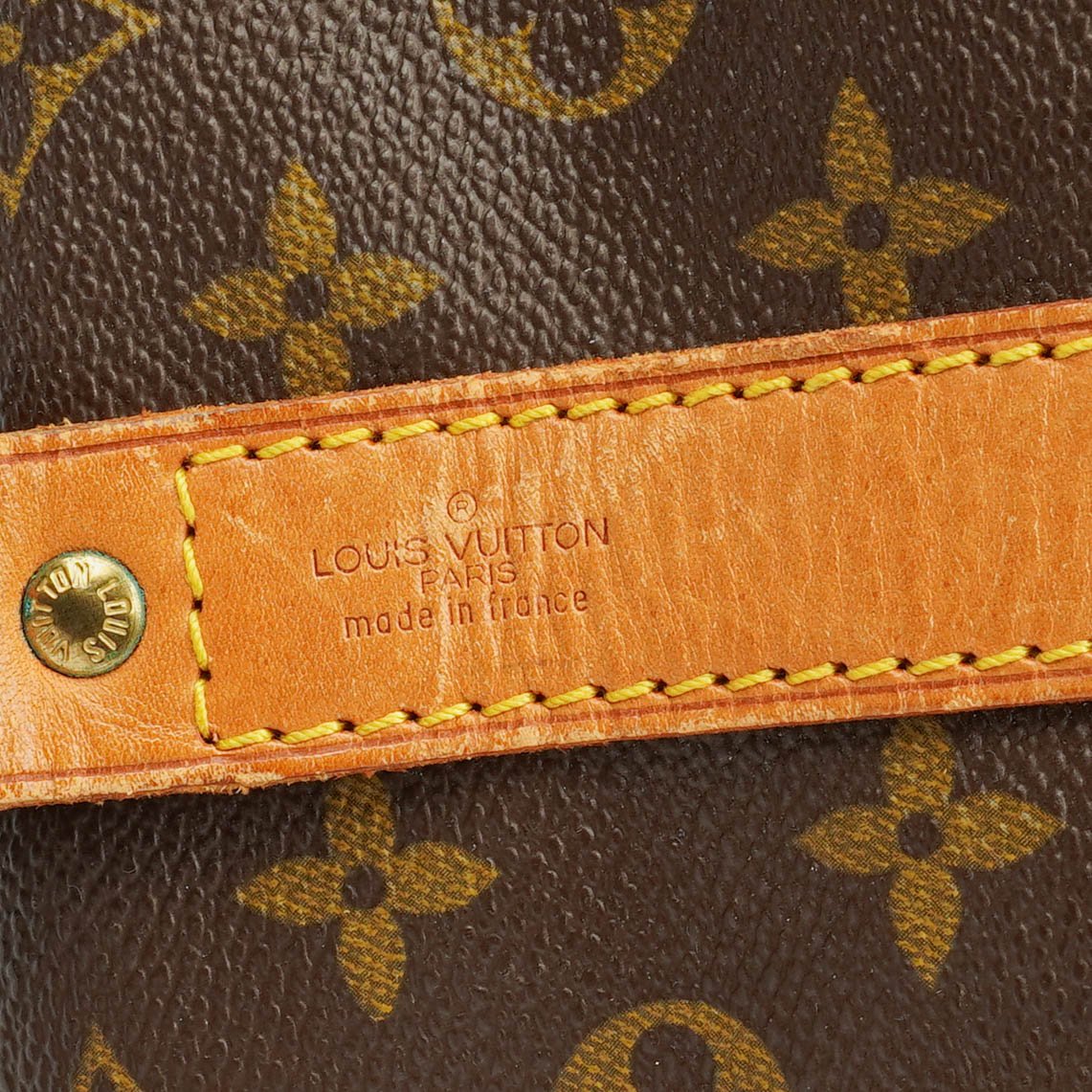 Louis Vuitton Keepall 55 Bandoulière Monogram Canvas Travel Bag