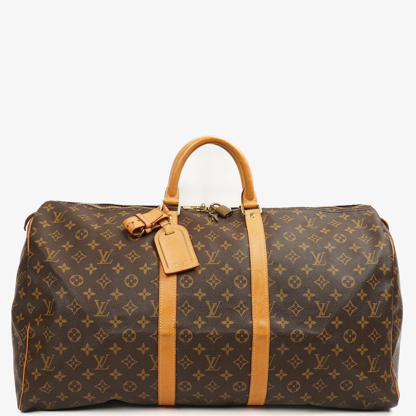Louis Vuitton Keepall 55 Monogram Canvas Travel Bag