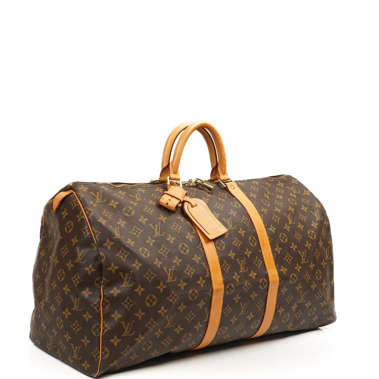 Louis Vuitton Keepall 55 Monogram Canvas Travel Bag