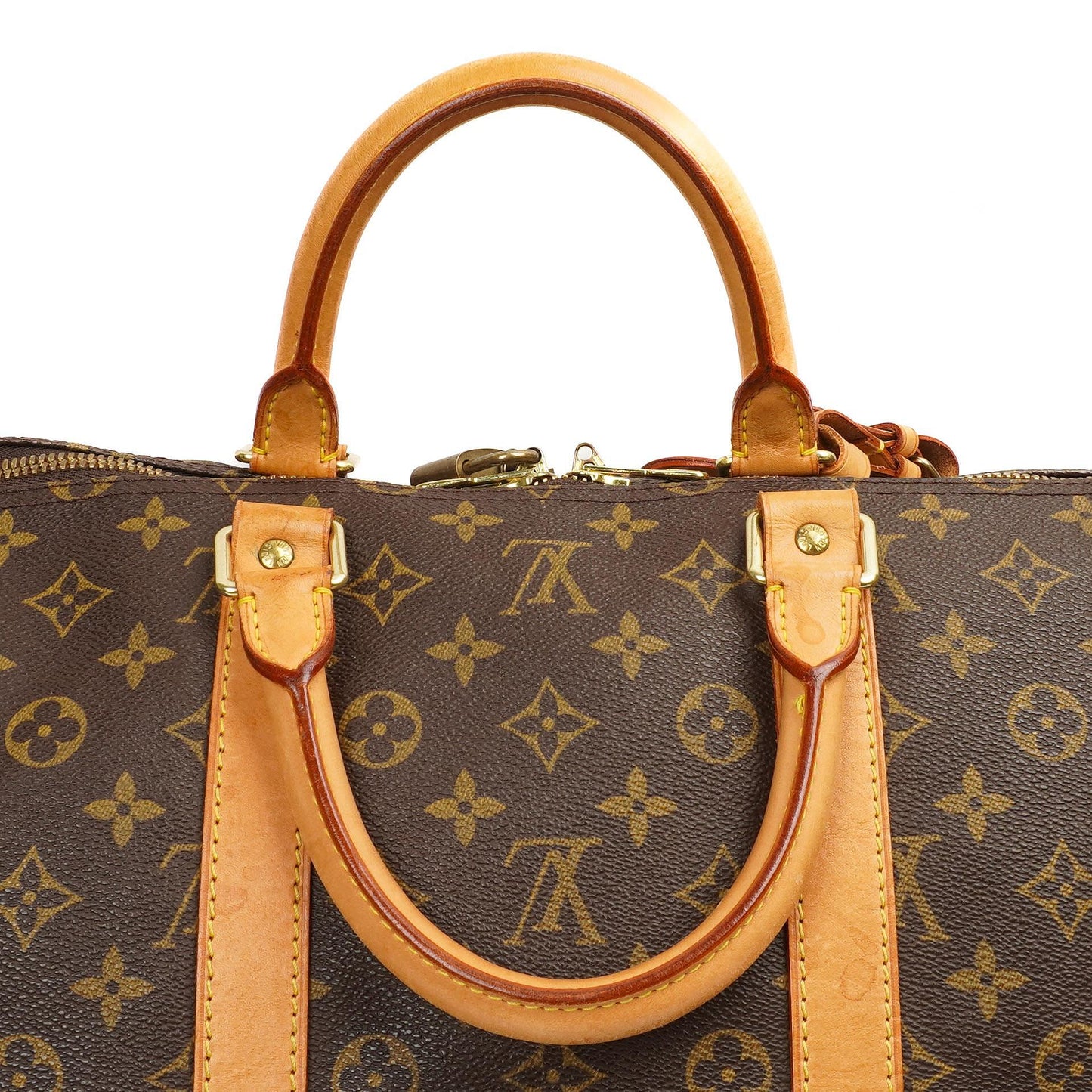 Louis Vuitton Keepall 55 Monogram Canvas Travel Bag