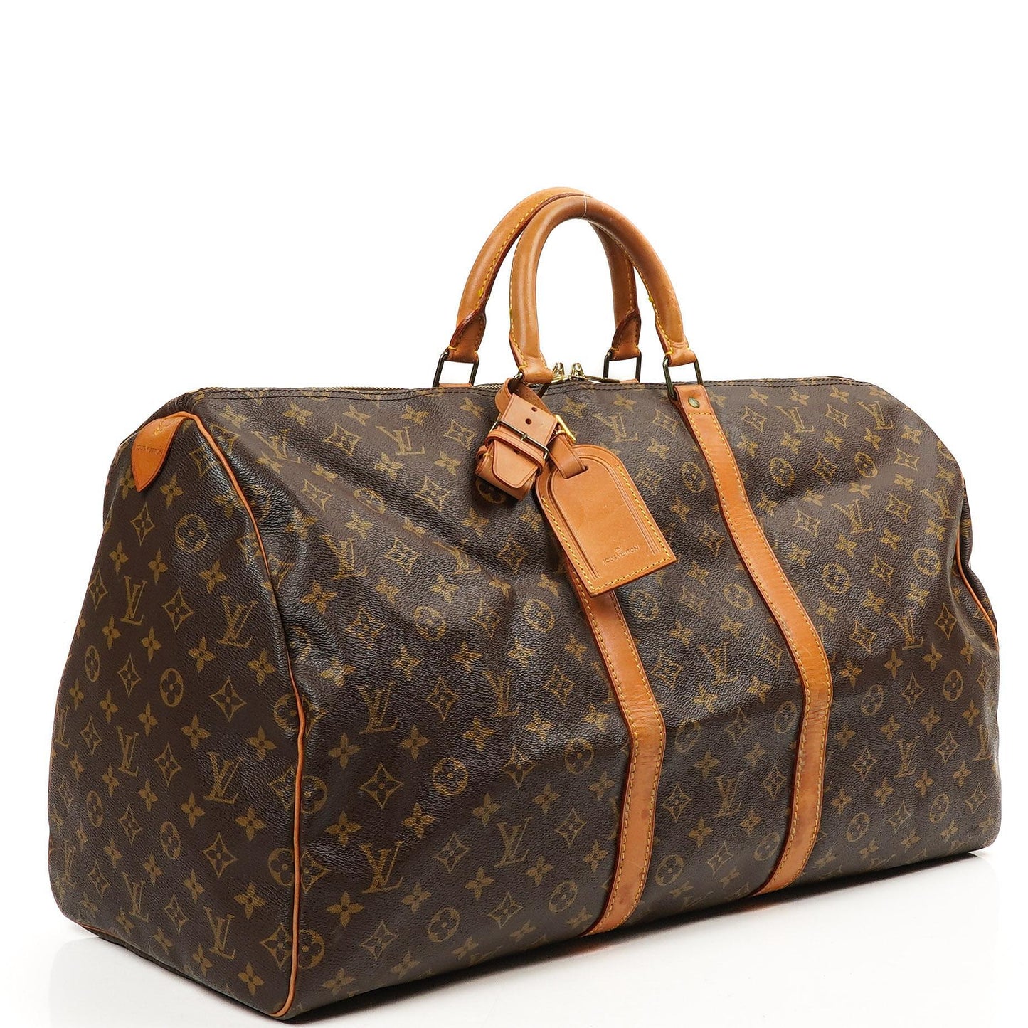 Louis Vuitton Keepall 55 Monogram Canvas Travel Bag