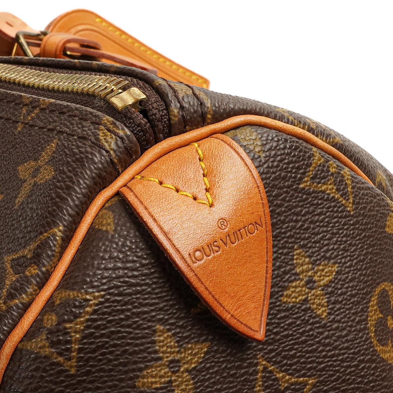 Louis Vuitton Keepall 55 Monogram Canvas Travel Bag