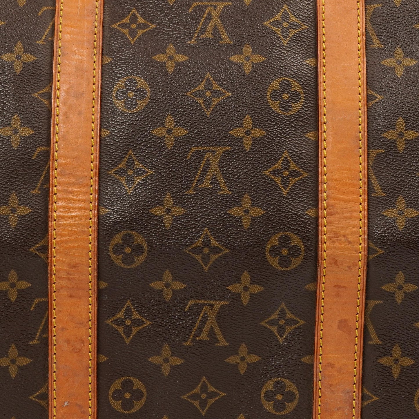 Louis Vuitton Keepall 55 Monogram Canvas Travel Bag