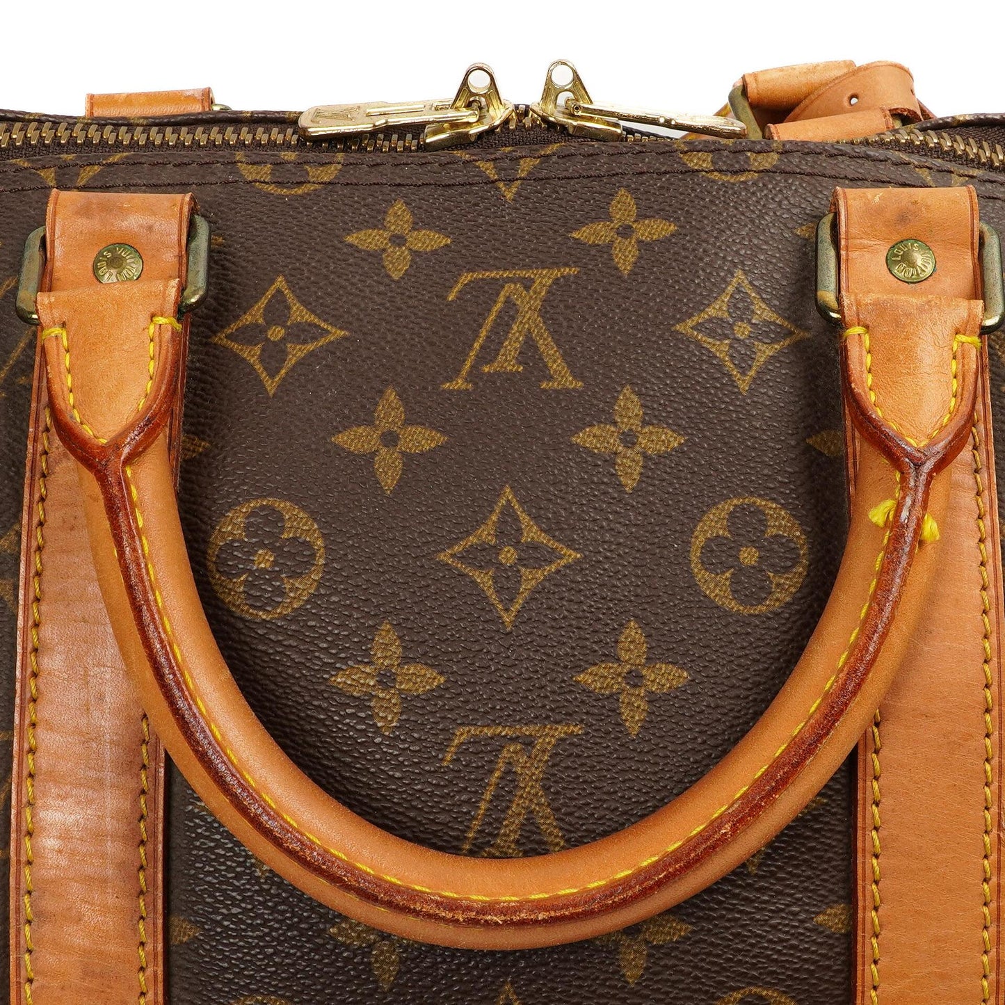 Louis Vuitton Keepall 55 Monogram Canvas Travel Bag