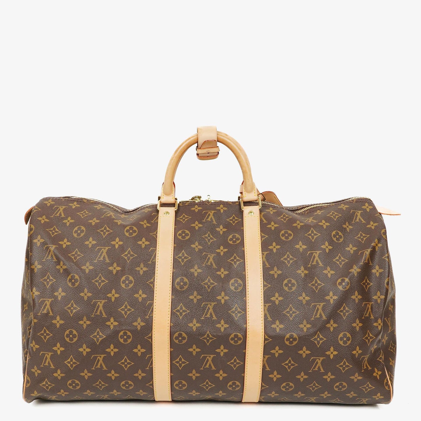 Louis Vuitton Keepall 55 Monogram Canvas Travel Bag