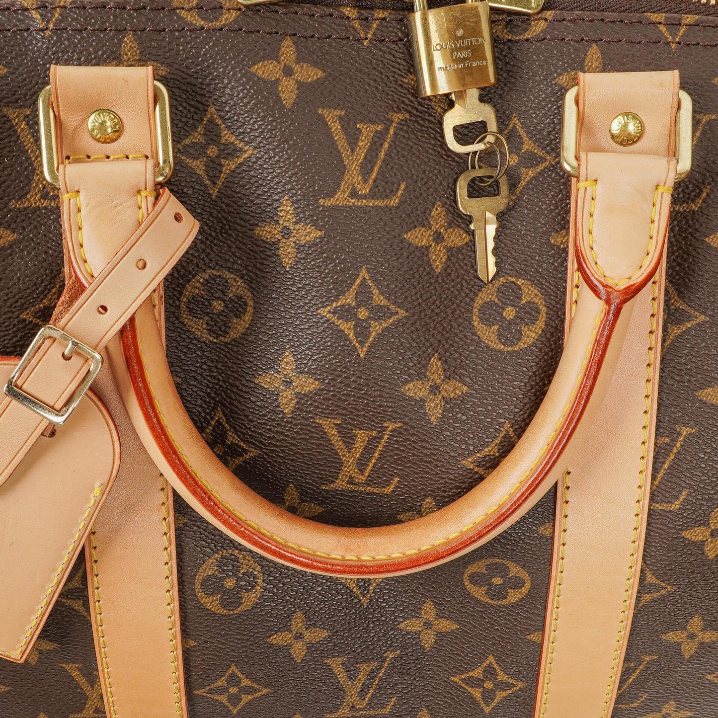 Louis Vuitton Keepall 55 Monogram Canvas Travel Bag