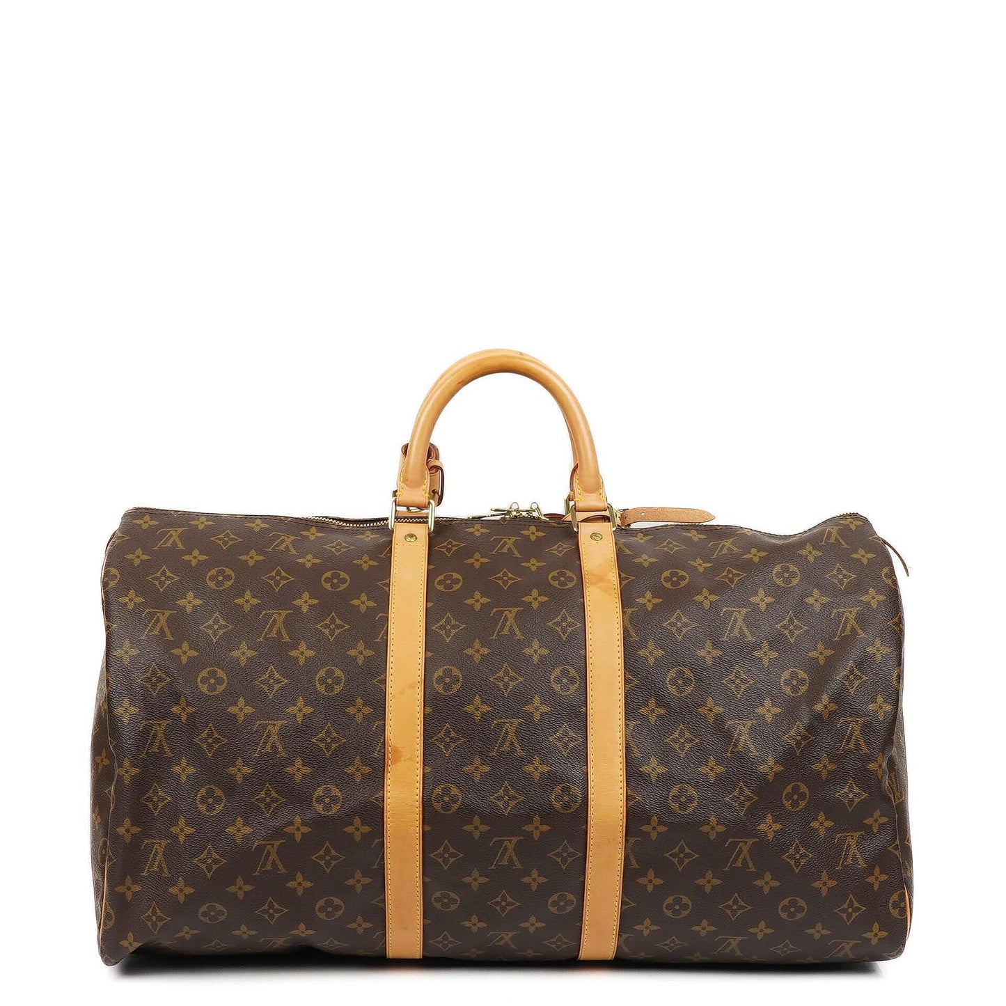Louis Vuitton Keepall 55 Monogram Canvas Travel Bag
